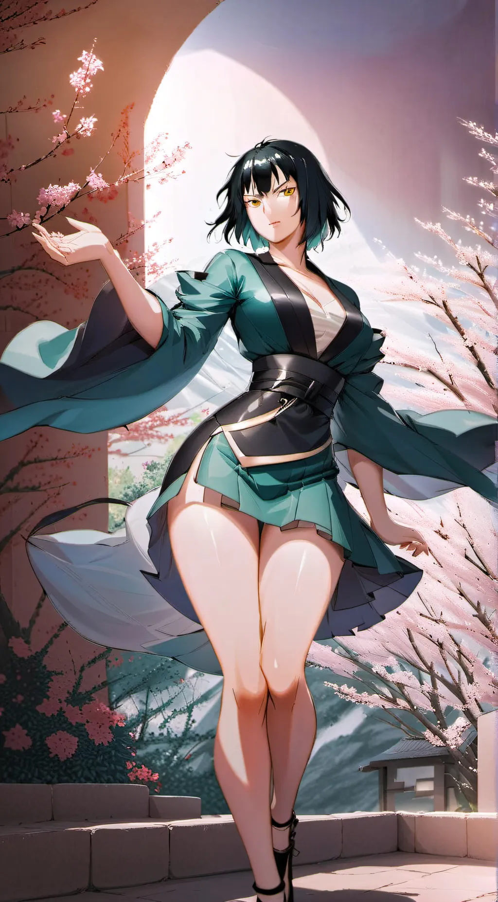 ai character: Fubuki background