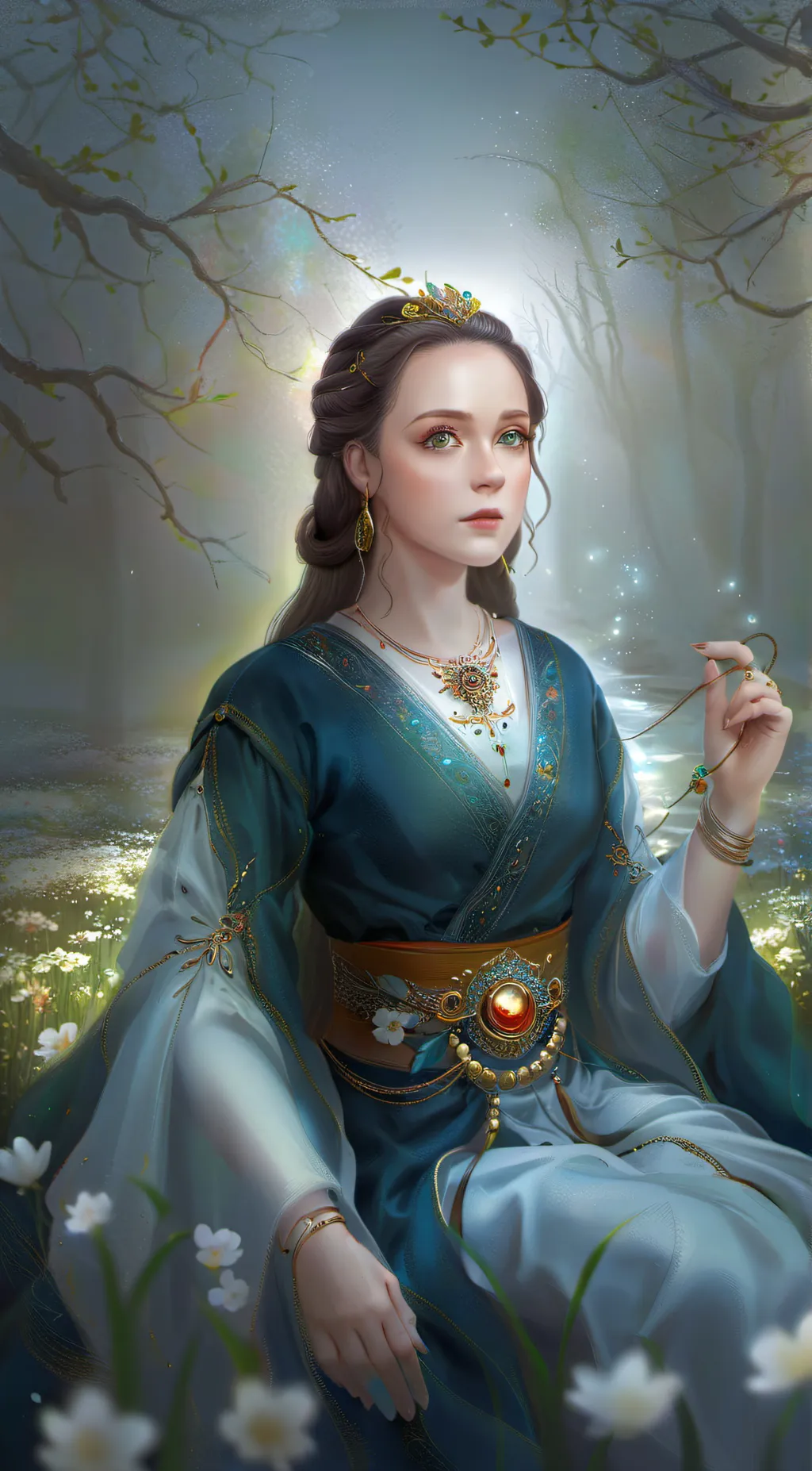 ai character: Seraphim background