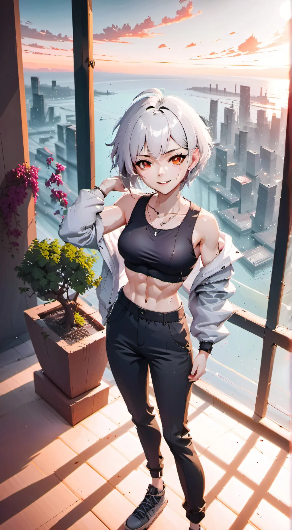 ai character: Anna  background