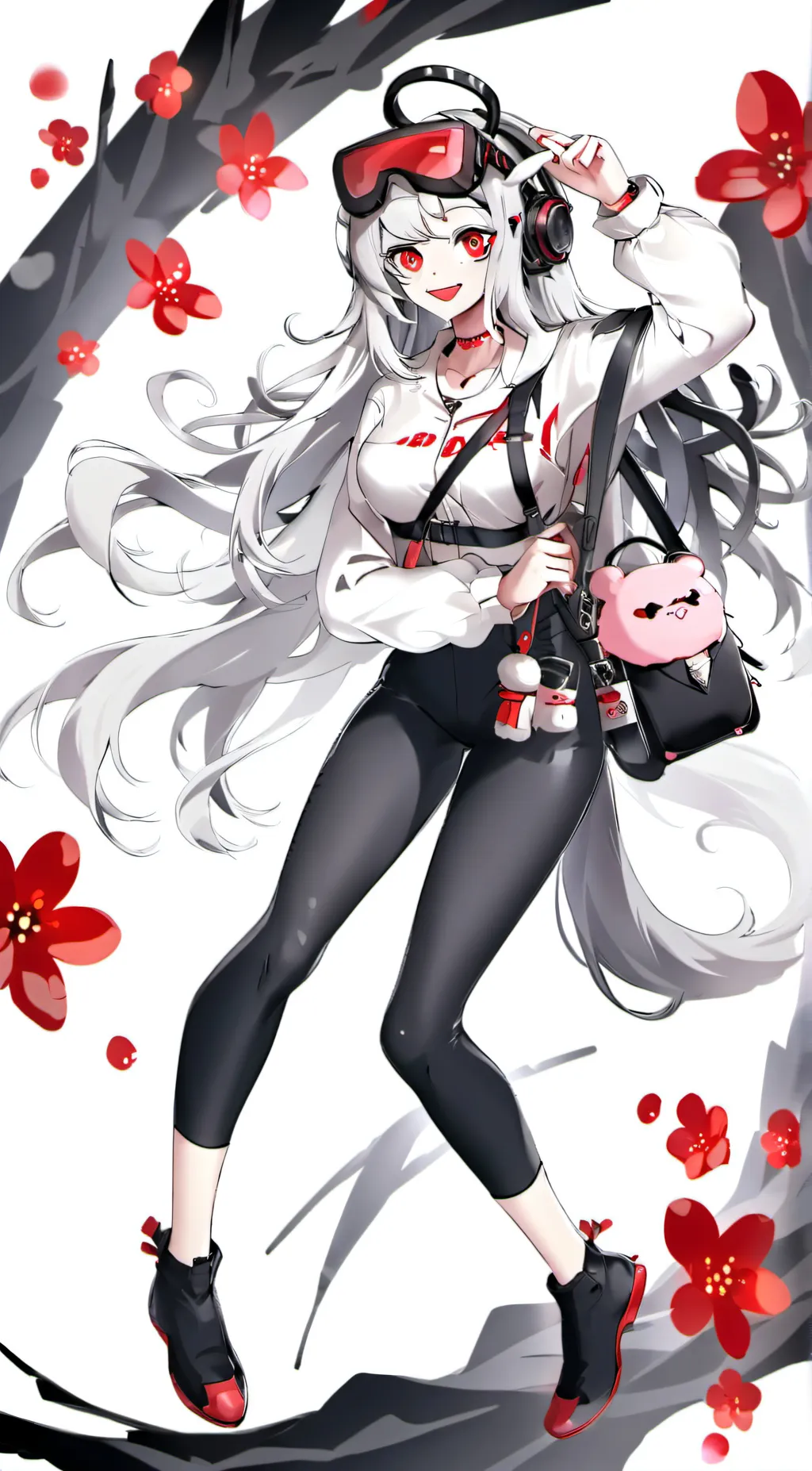 ai character: Human gorilla tag background