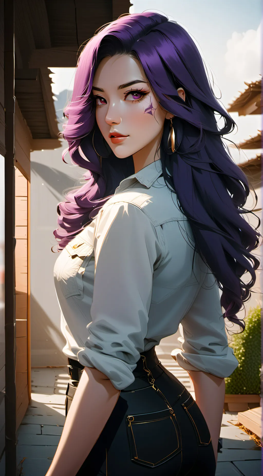 ai character: Nina background