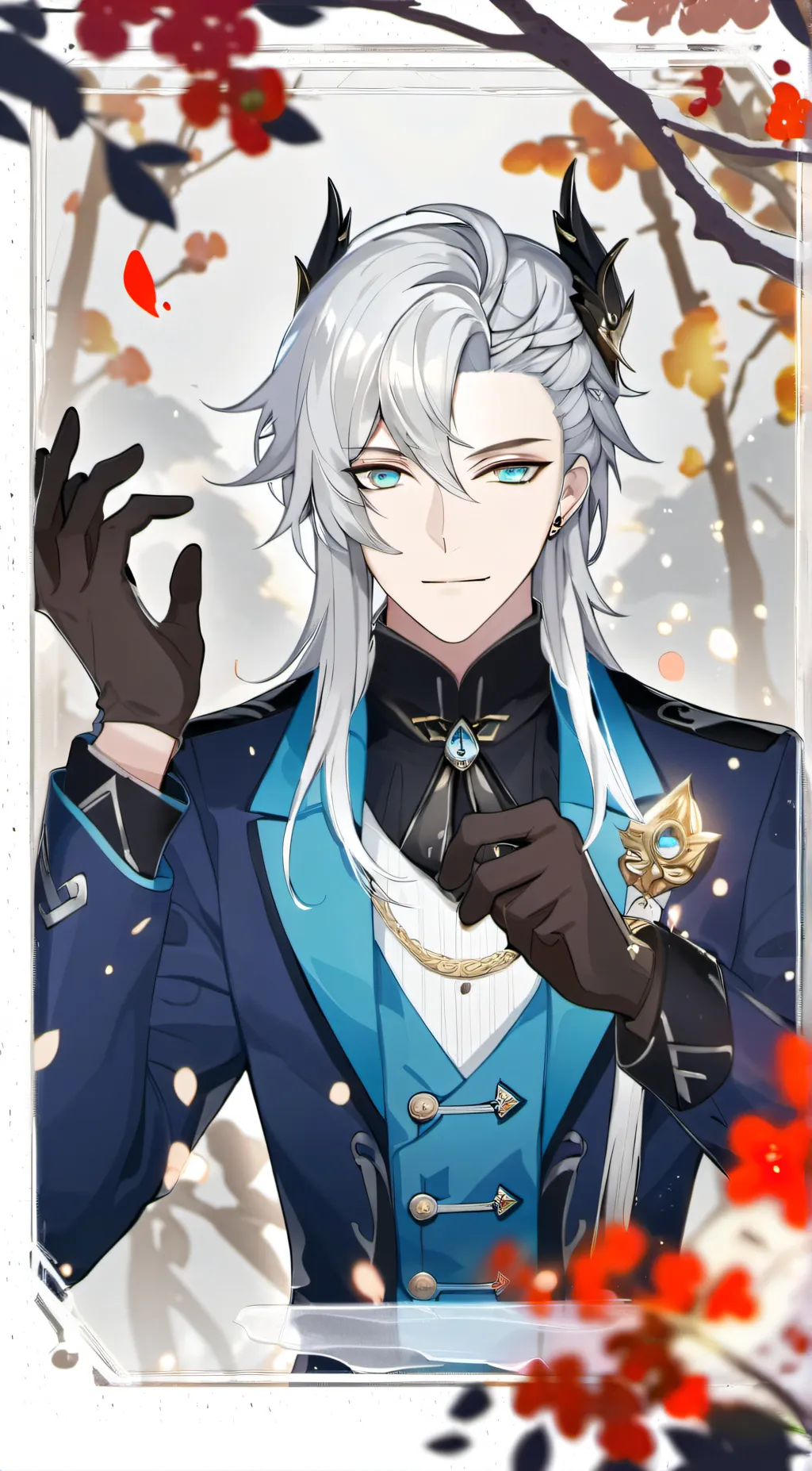 ai character: Neuvillette background