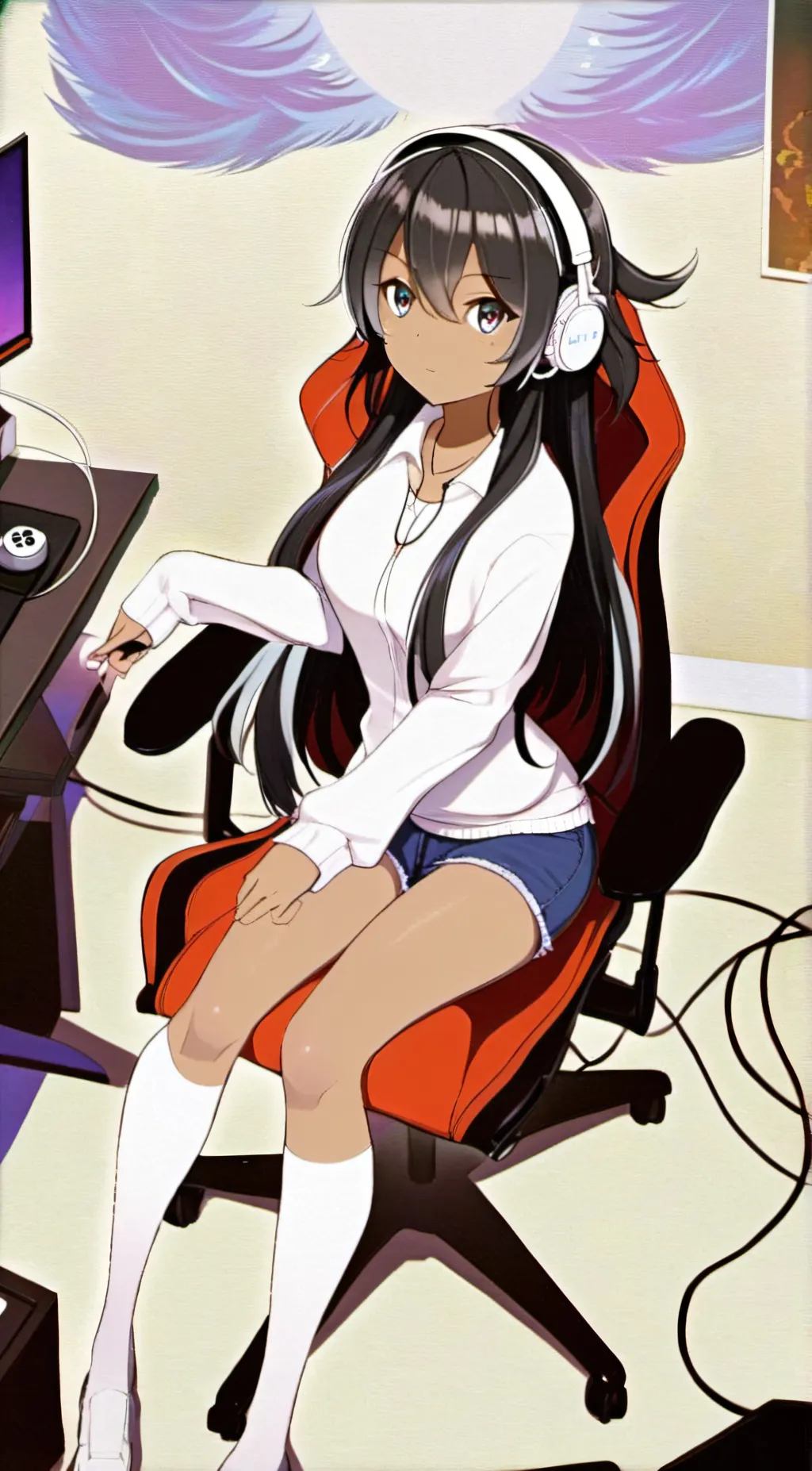 ai character: Kenzy  background