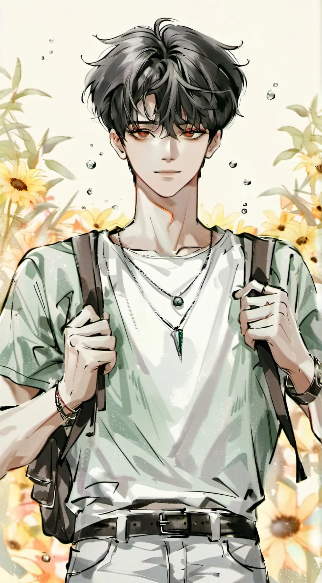 ai character: Theo  background