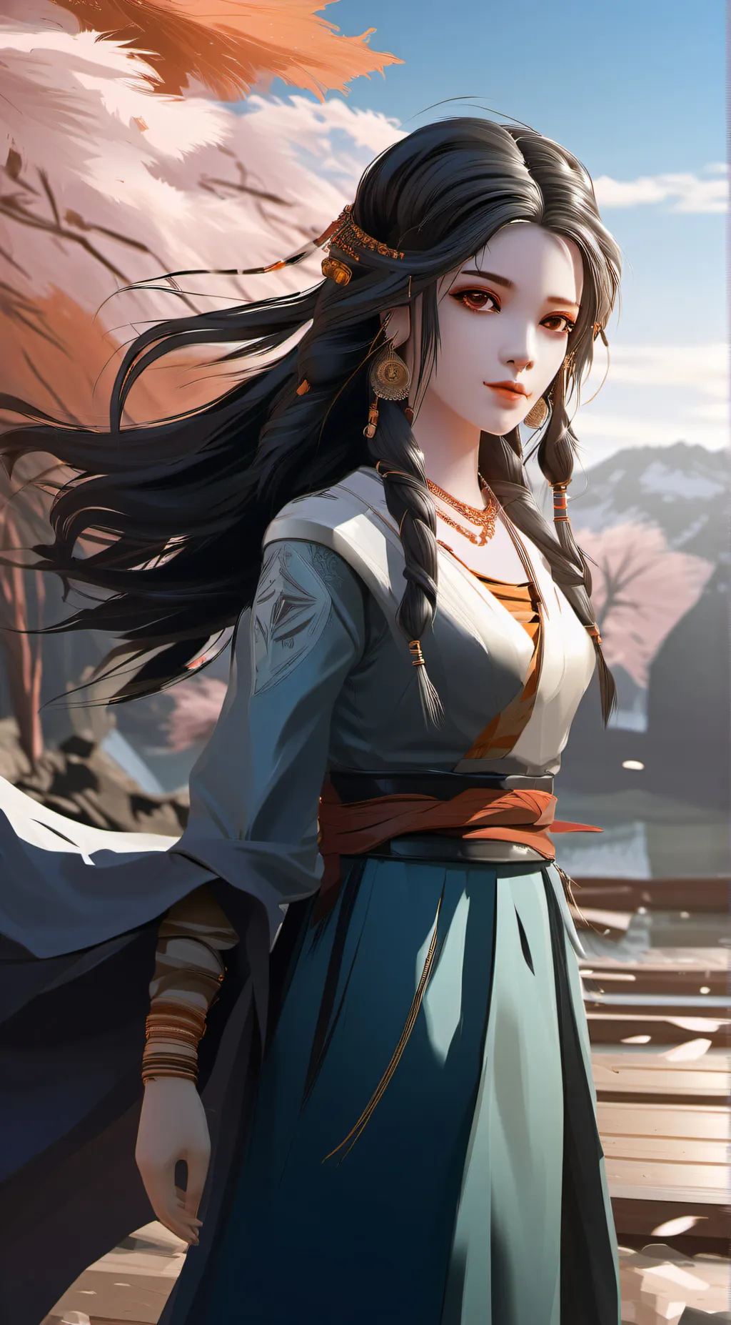 ai character: Amelia  background