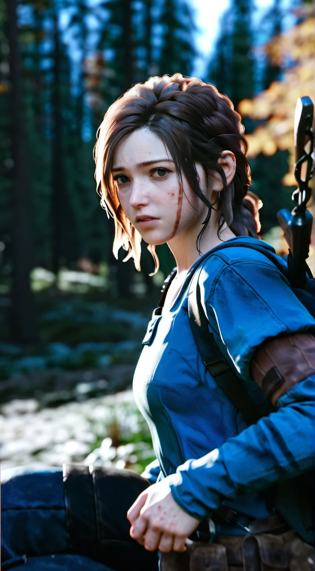 ai character: ellie background