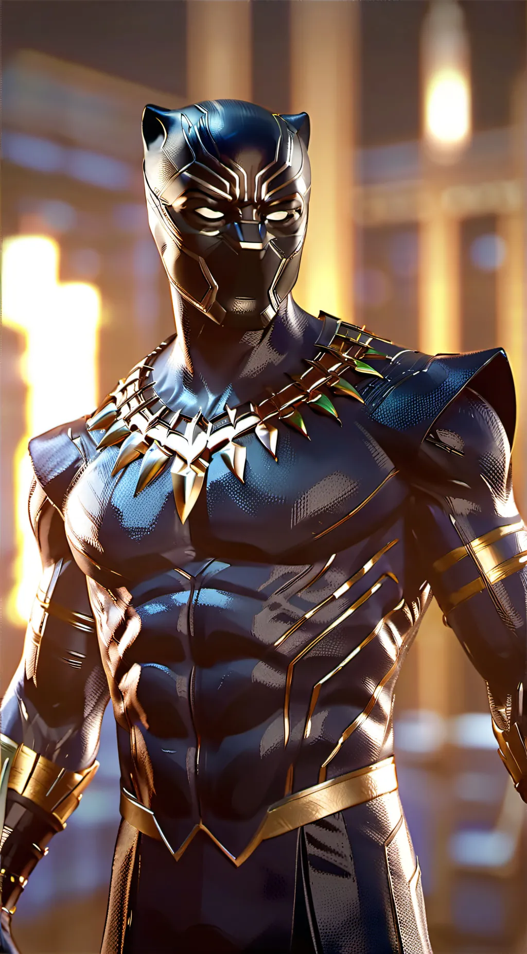 Talkie AI - Chat with Black panther