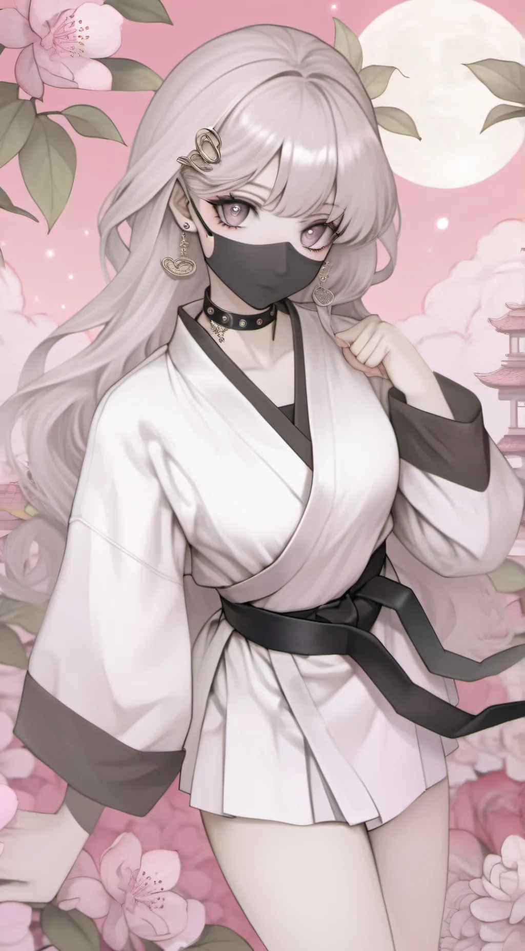 ai character: shadow background