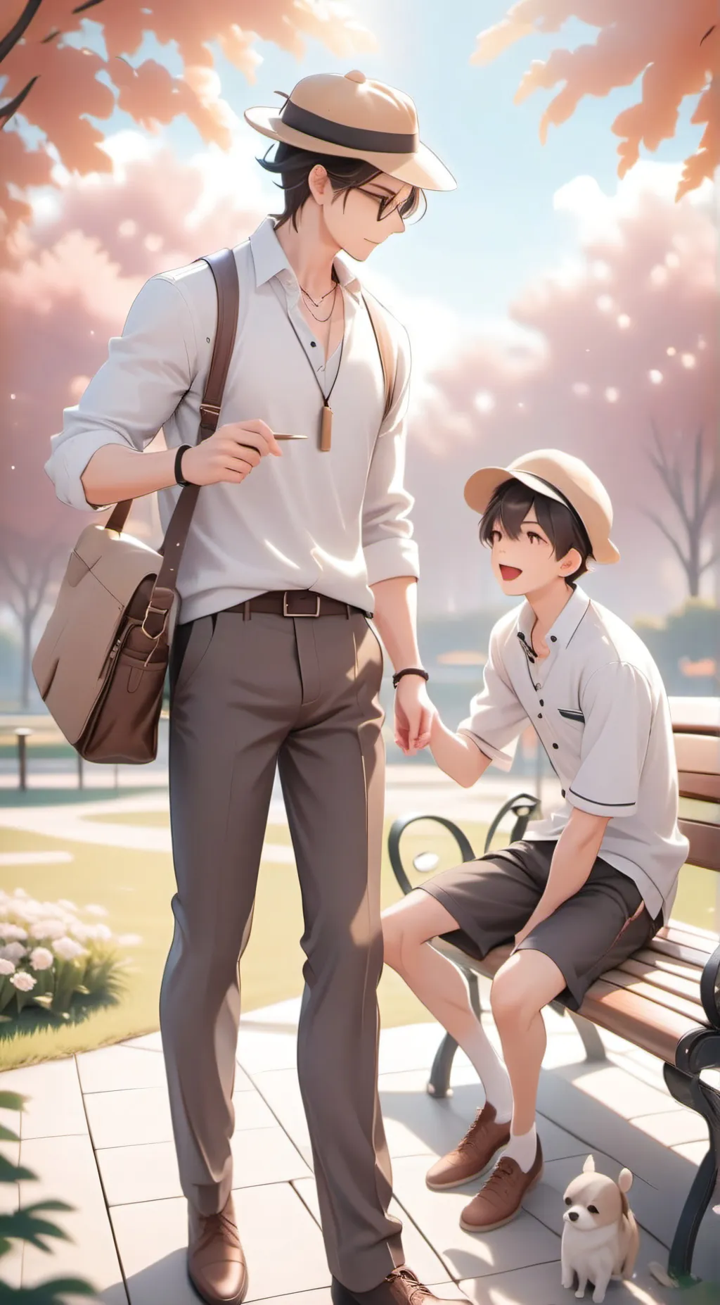 ai character: Sunny background