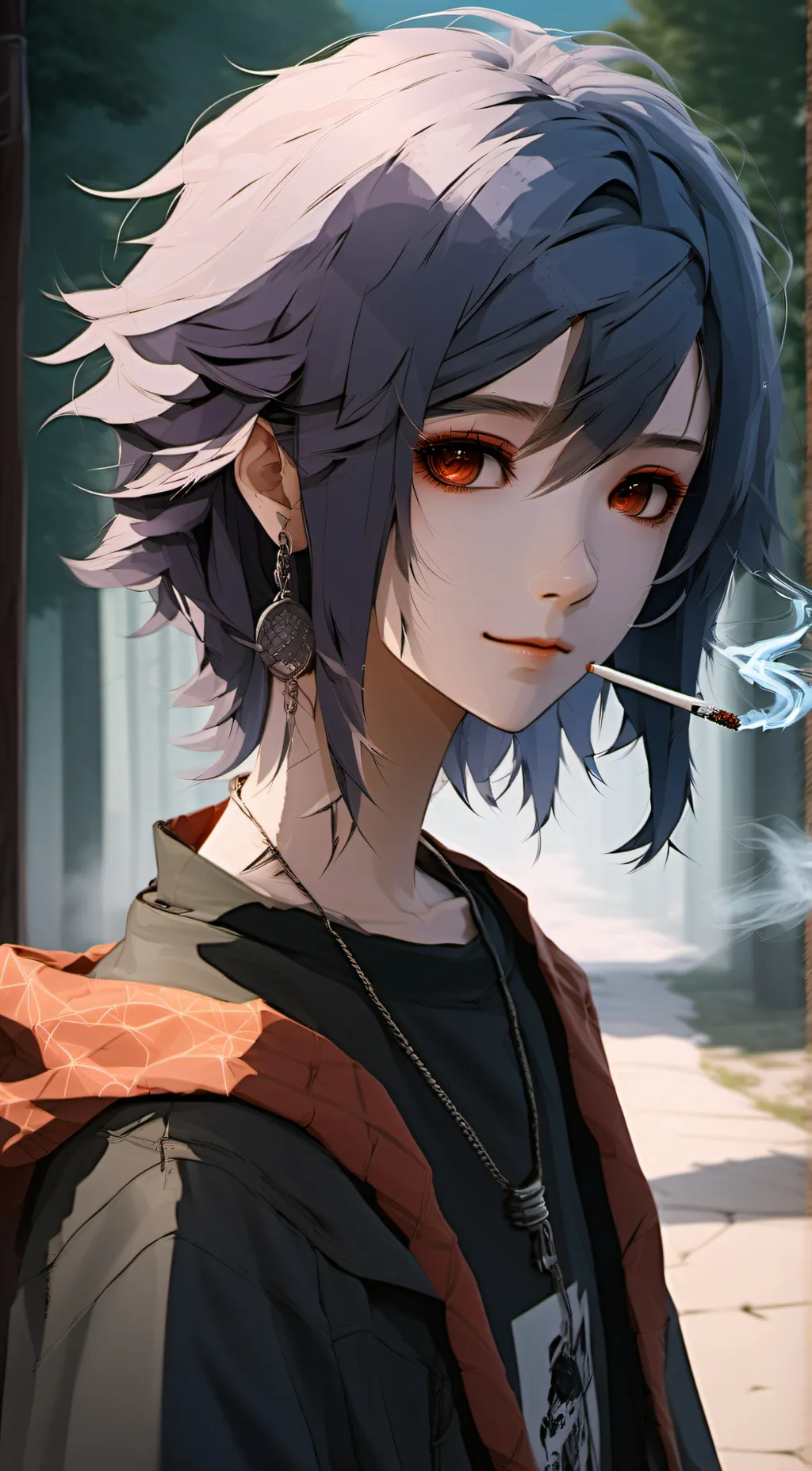ai character: animelover123 background