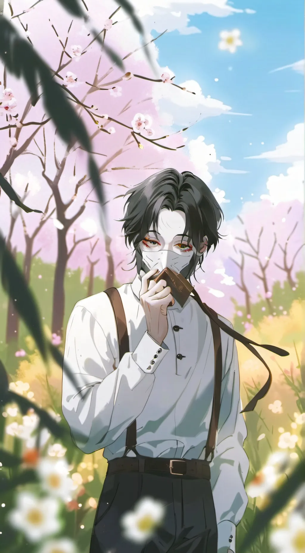 ai character: Yuta Okkostu background