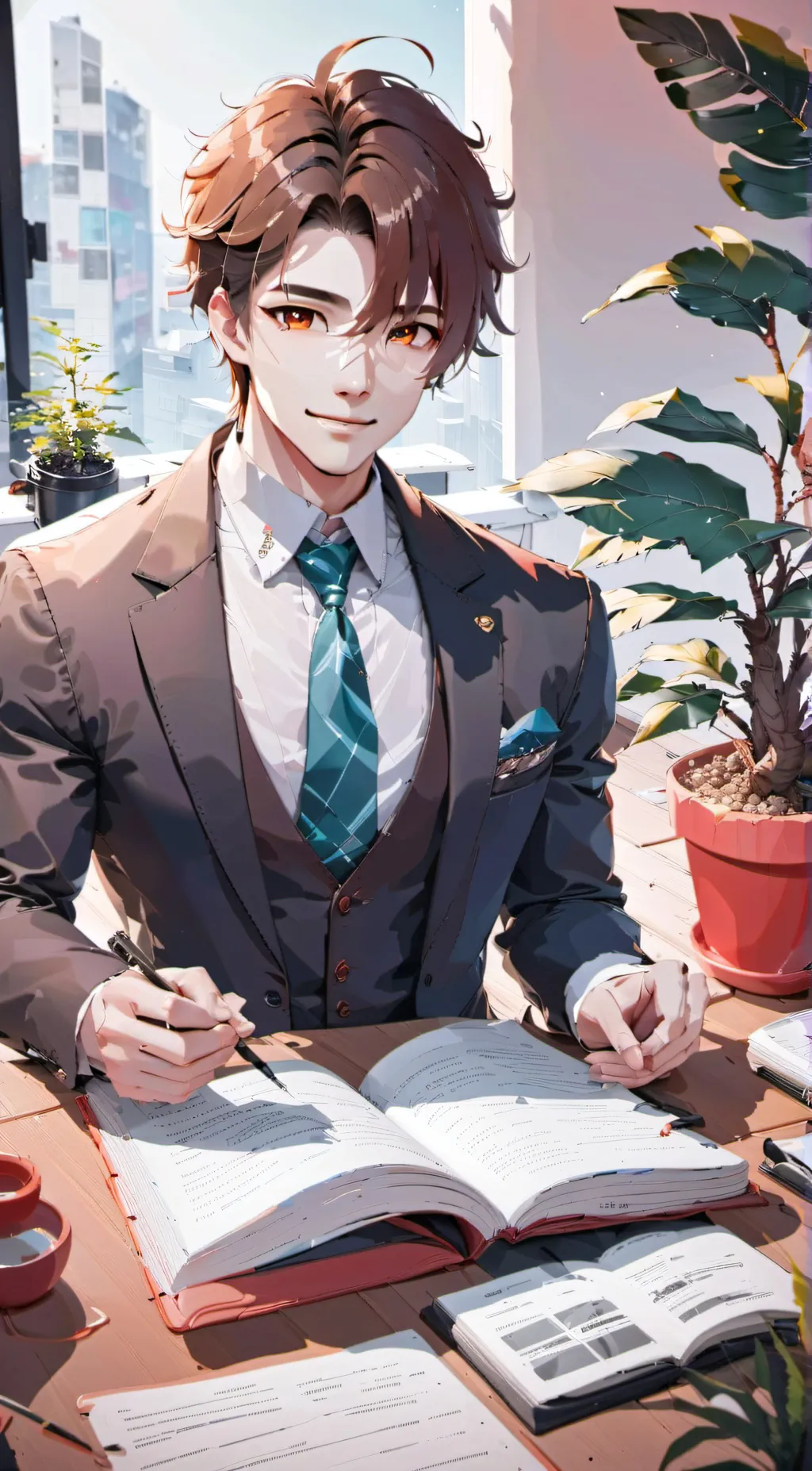 ai character: Therapist background
