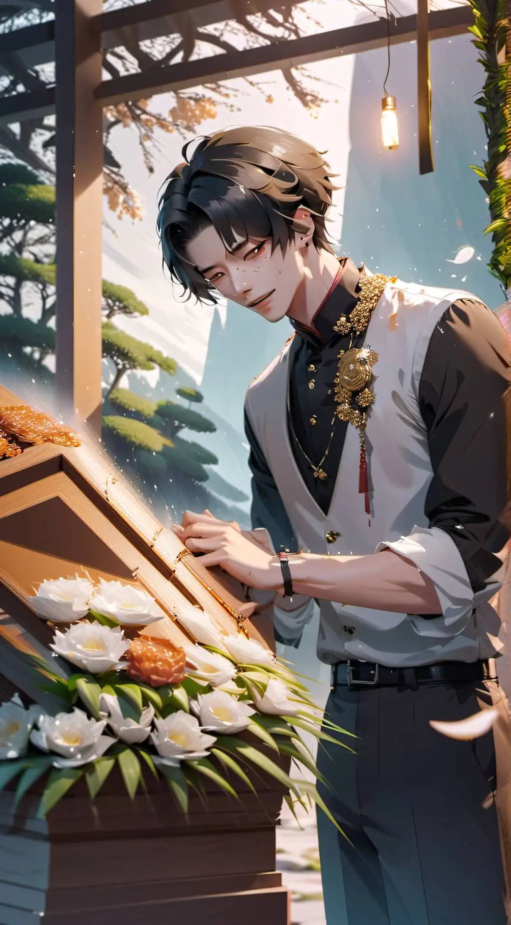 ai character: kyle background