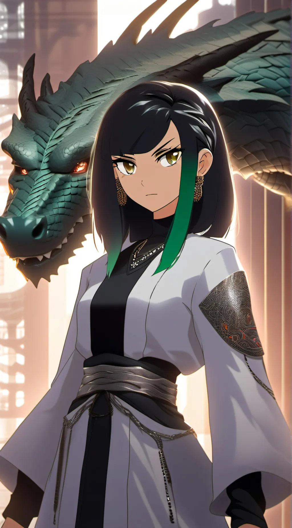 ai character: Eva background