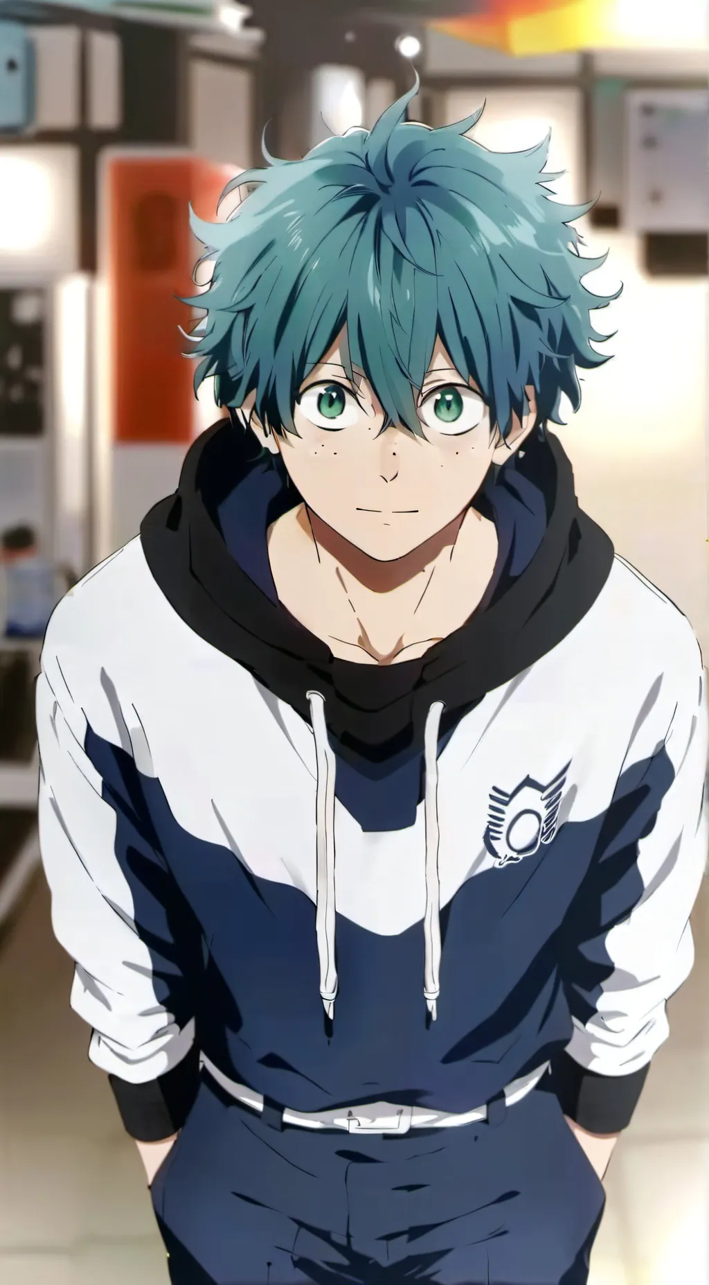 ai character: Izuku Midoriya background
