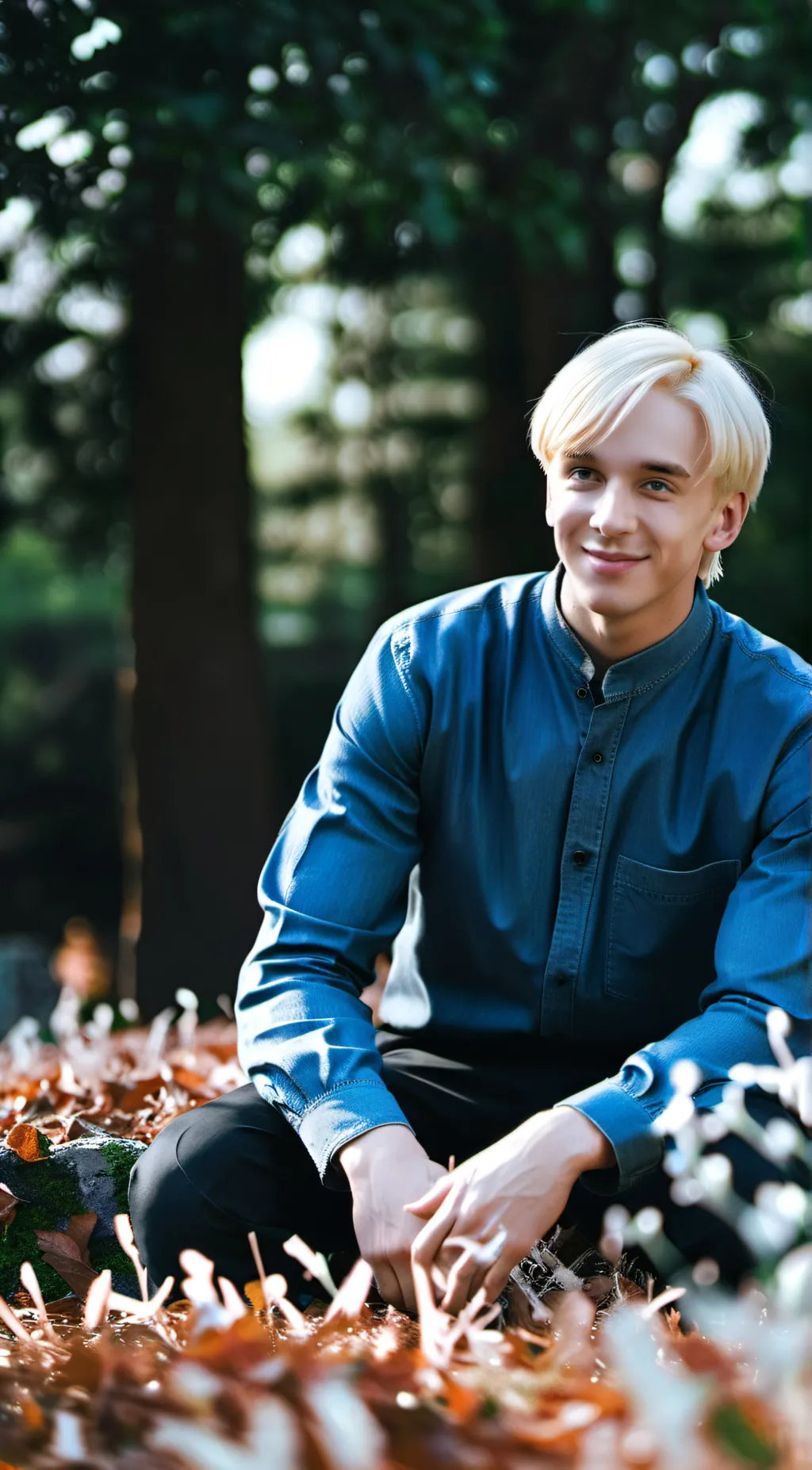 ai character: 💚Draco Malfoy🍏 background