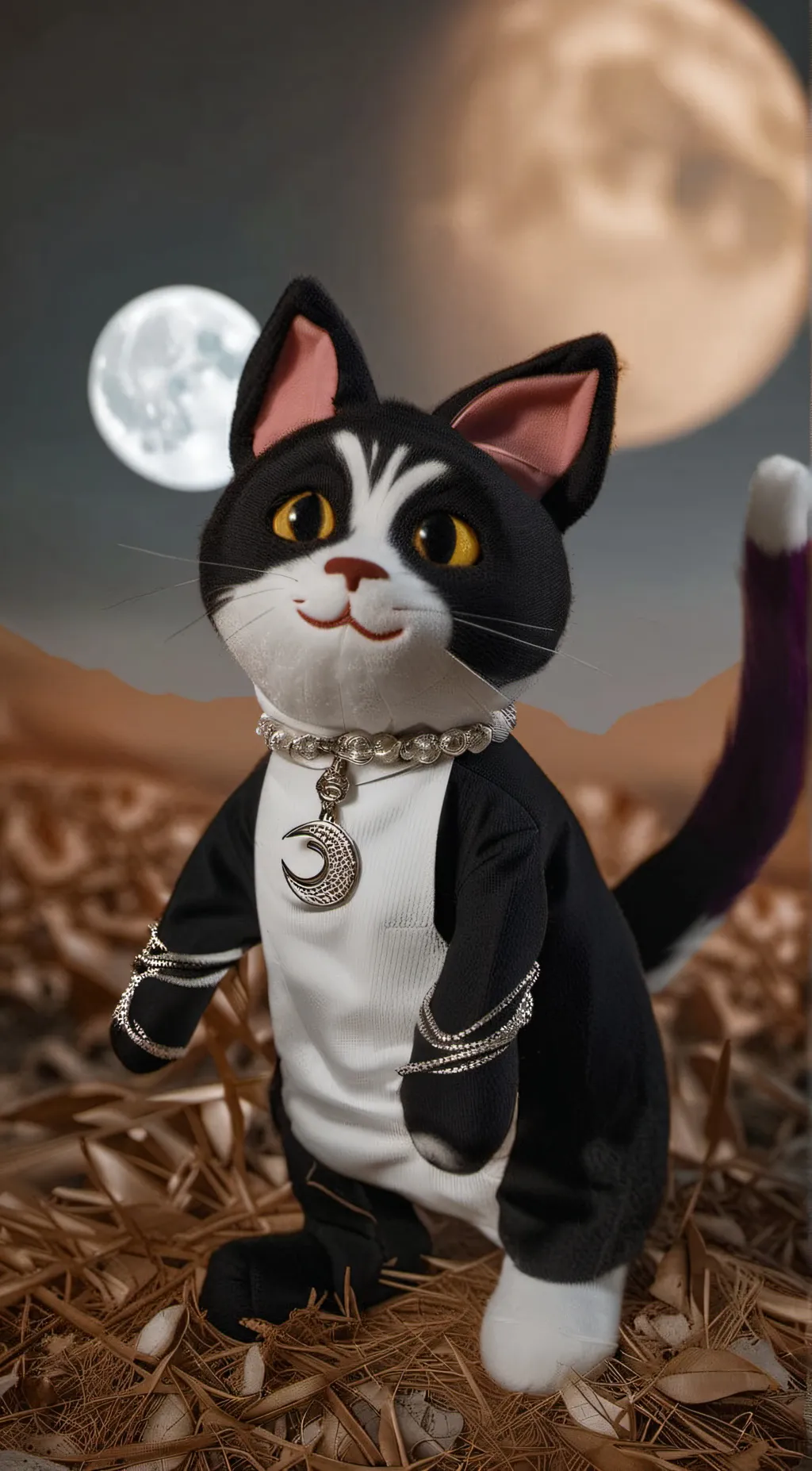 ai character: Catnal background