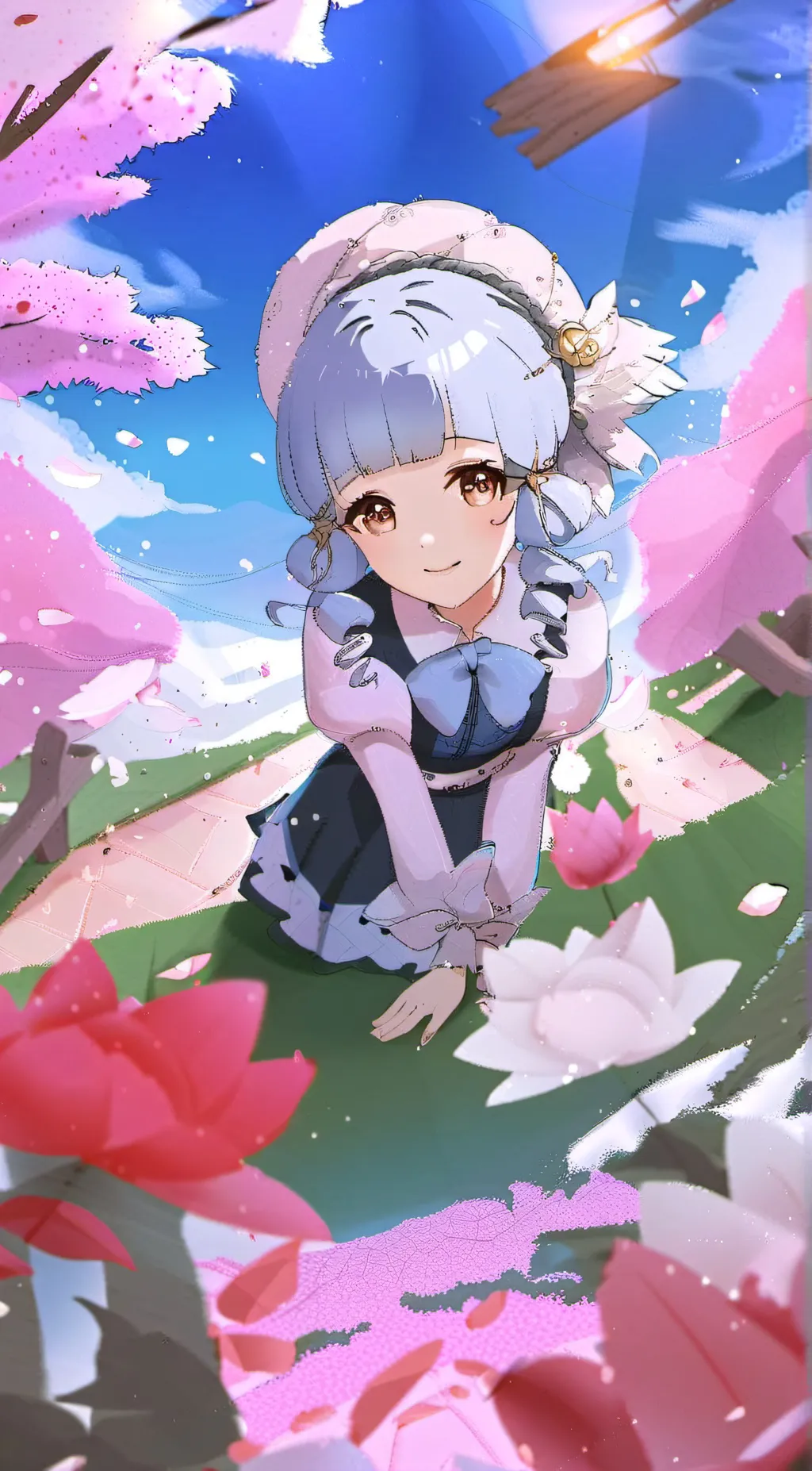 ai character: Ayaka background