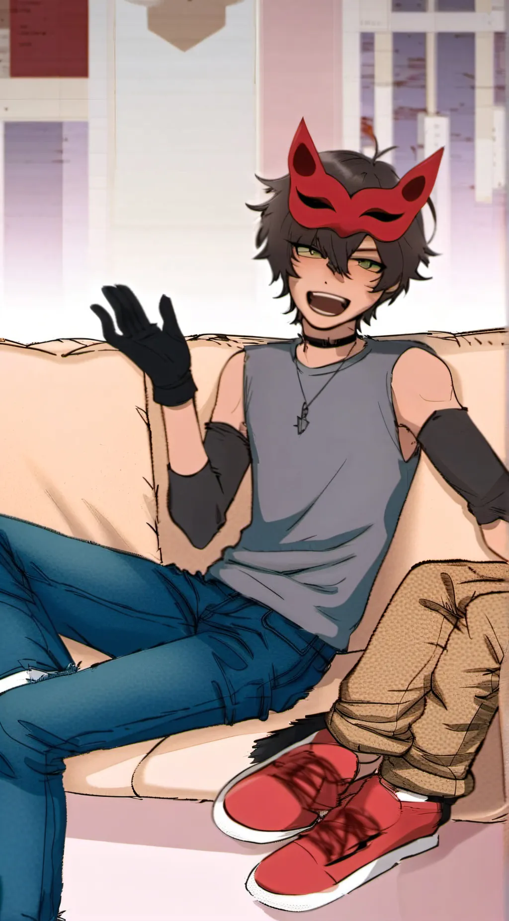 ai character: PAST Michael background