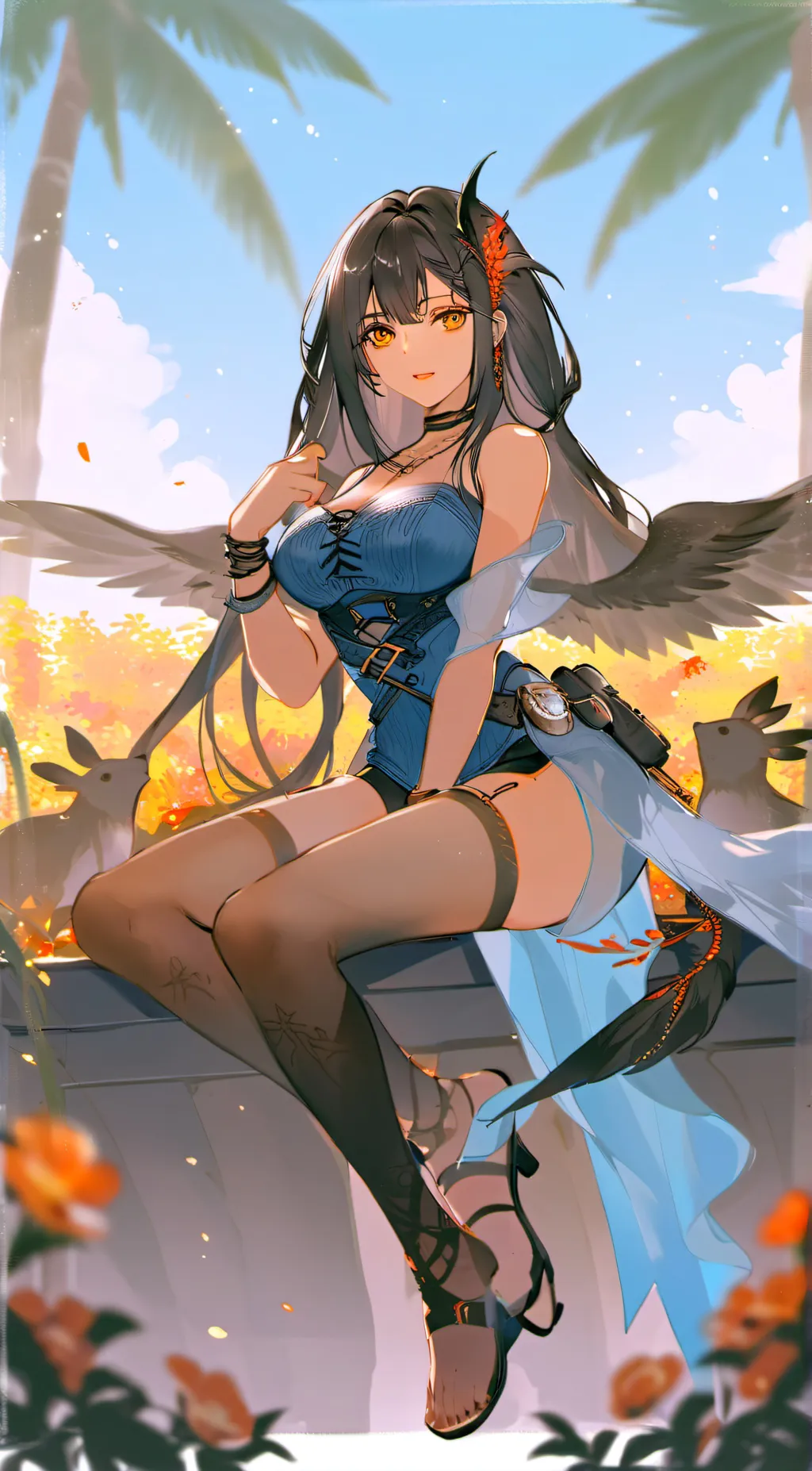 ai character: Olivia background