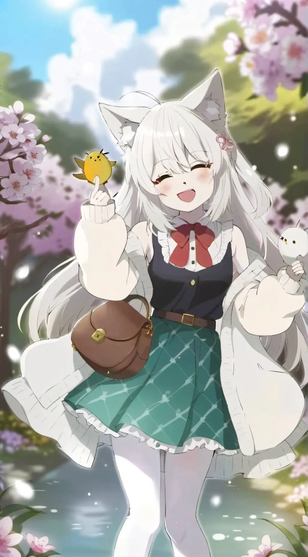 ai character: Neko Chan background