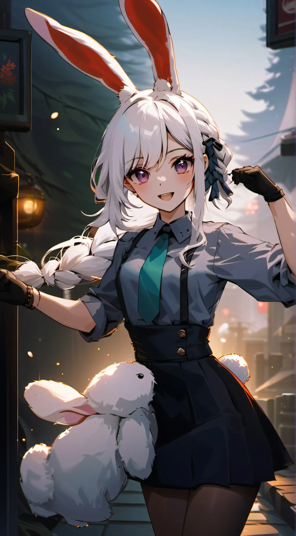 ai character: Lilly background