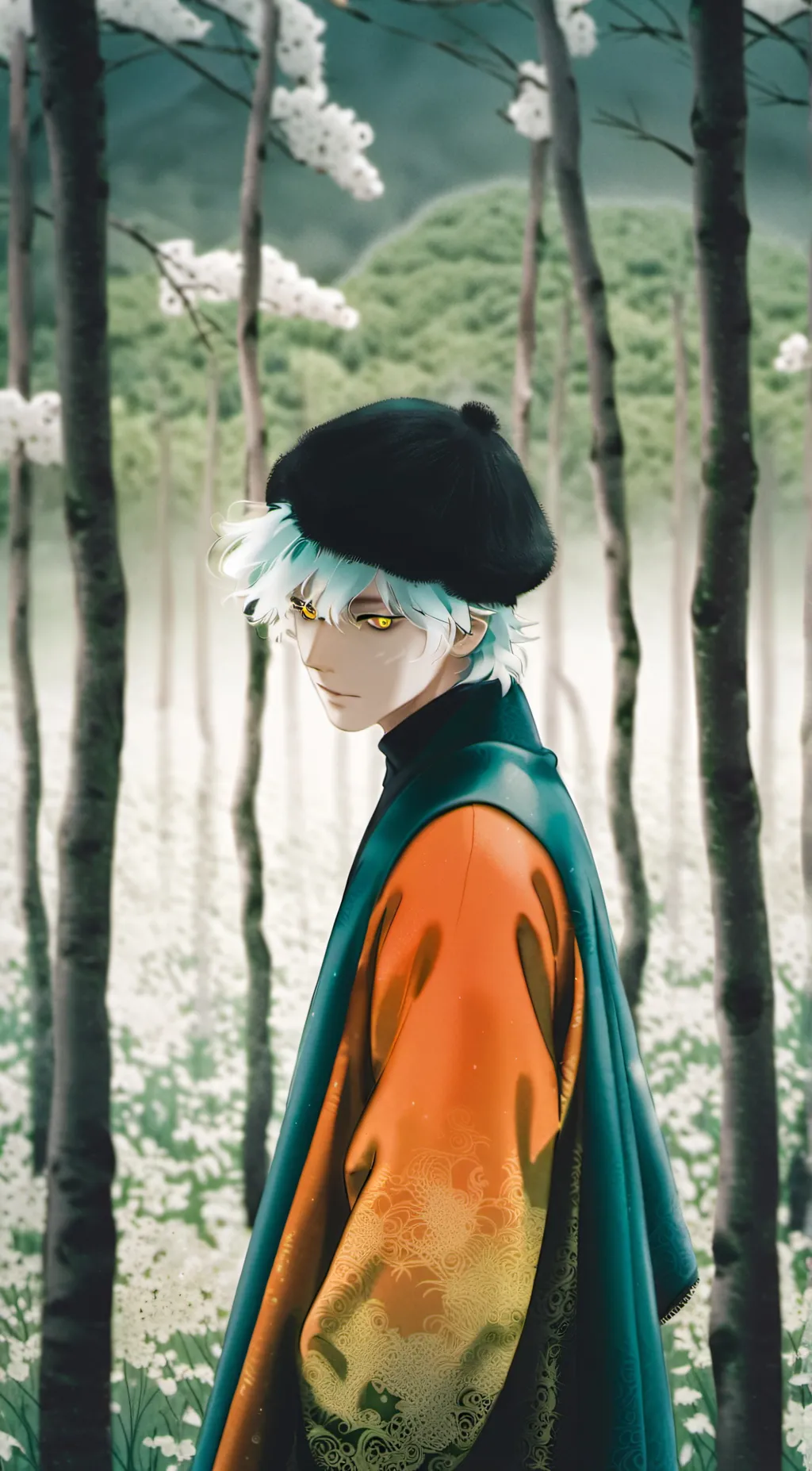 ai character: sus gojo background