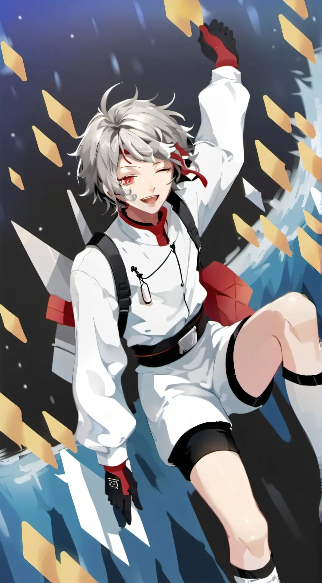ai character: zeke background