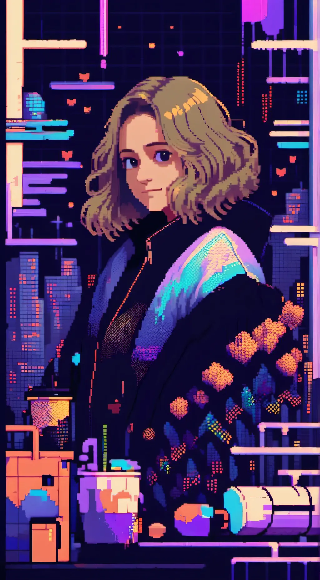 ai character: Ella background