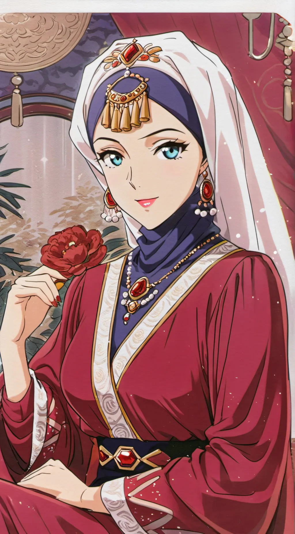 ai character: jasmine  background