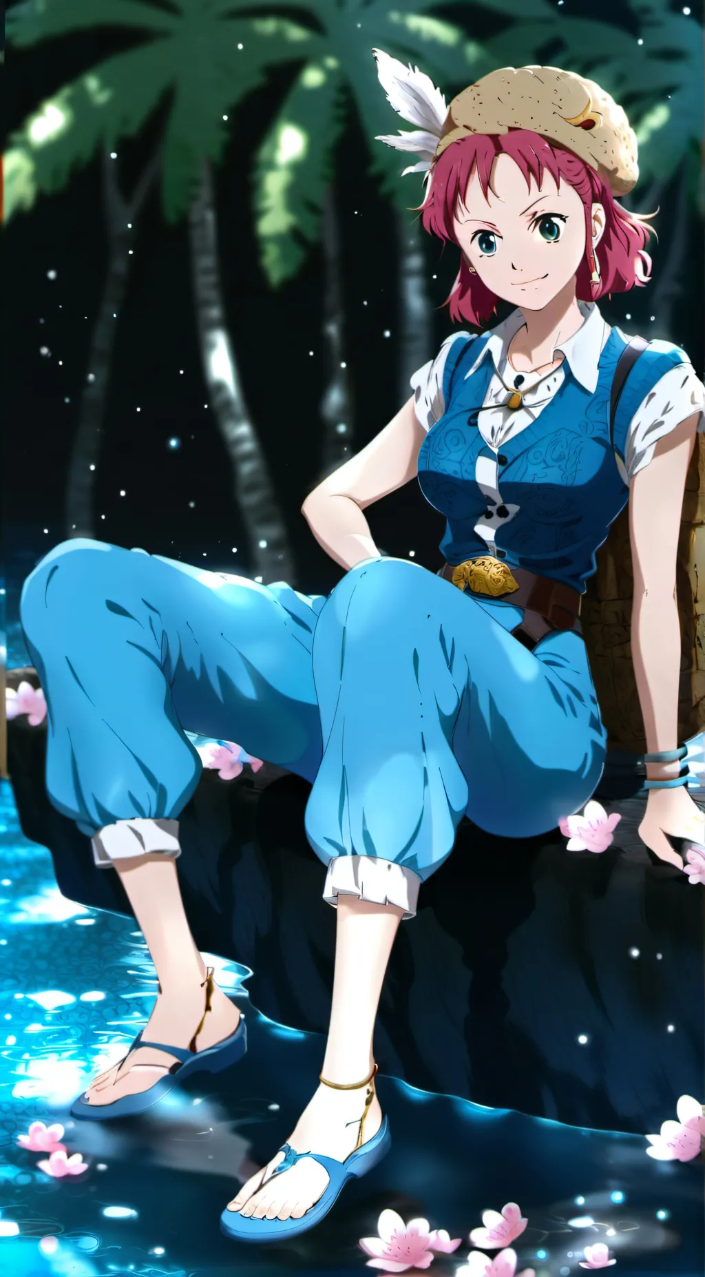 ai character: Bellemere background