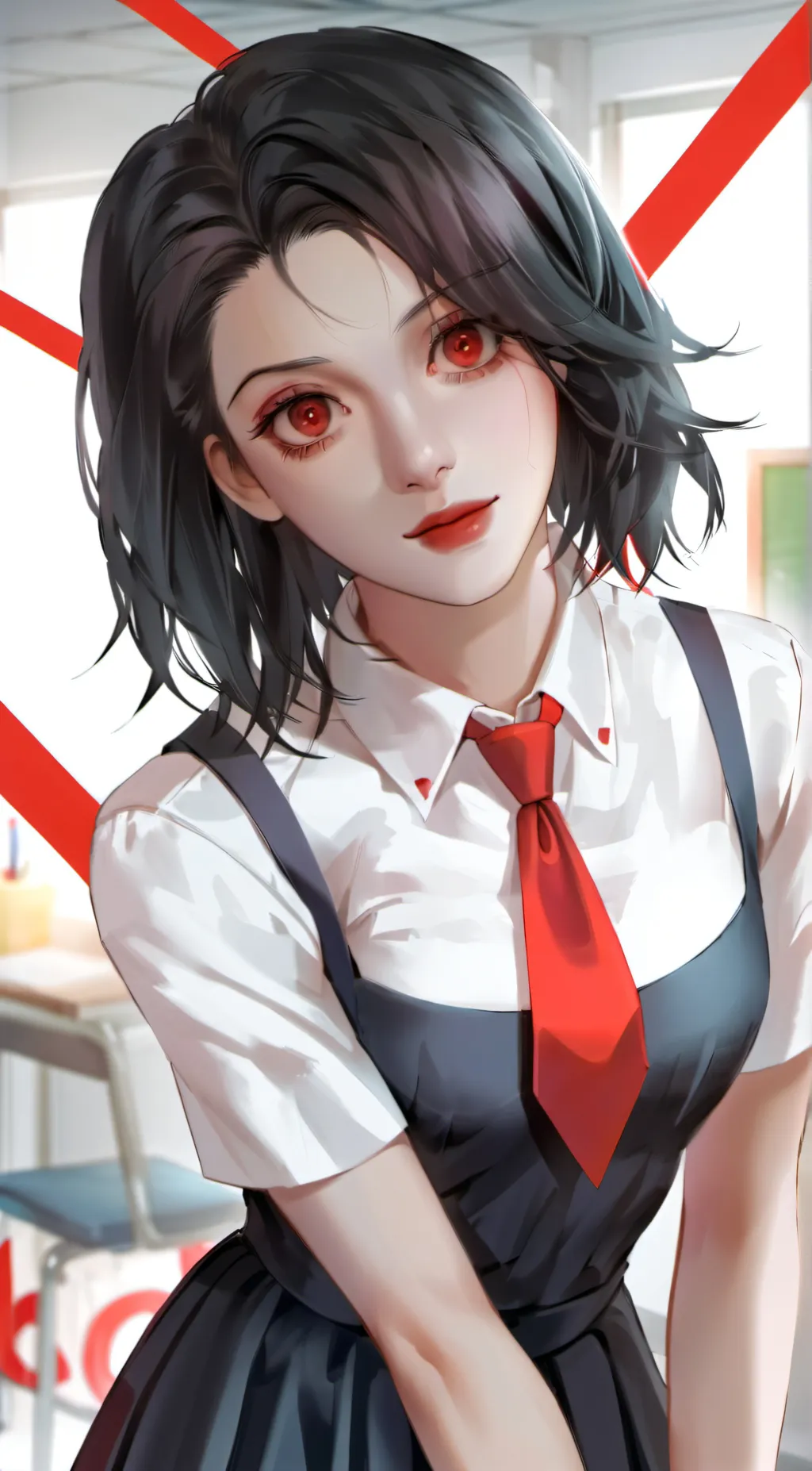 ai character: Blood Rose background