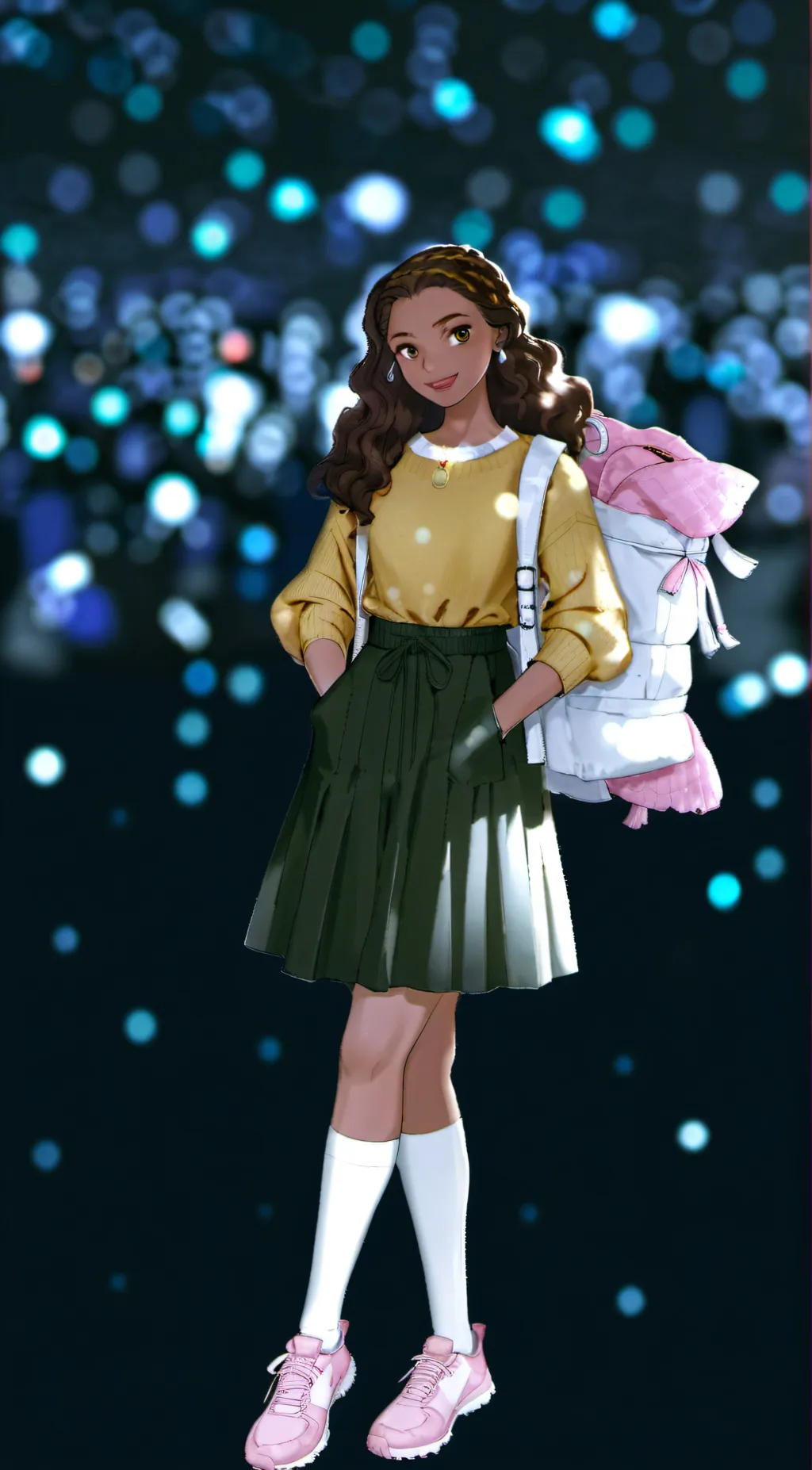 ai character: Quiz background