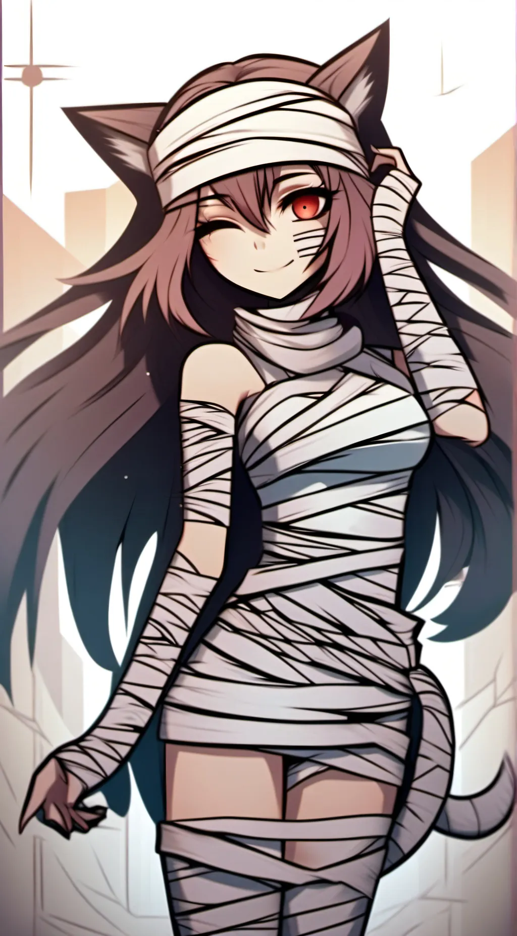 ai character: Mei Mizuno background