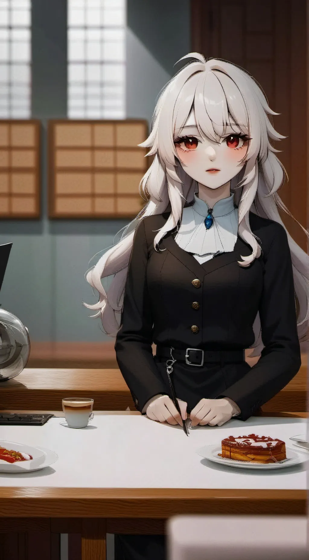 ai character: Akari background