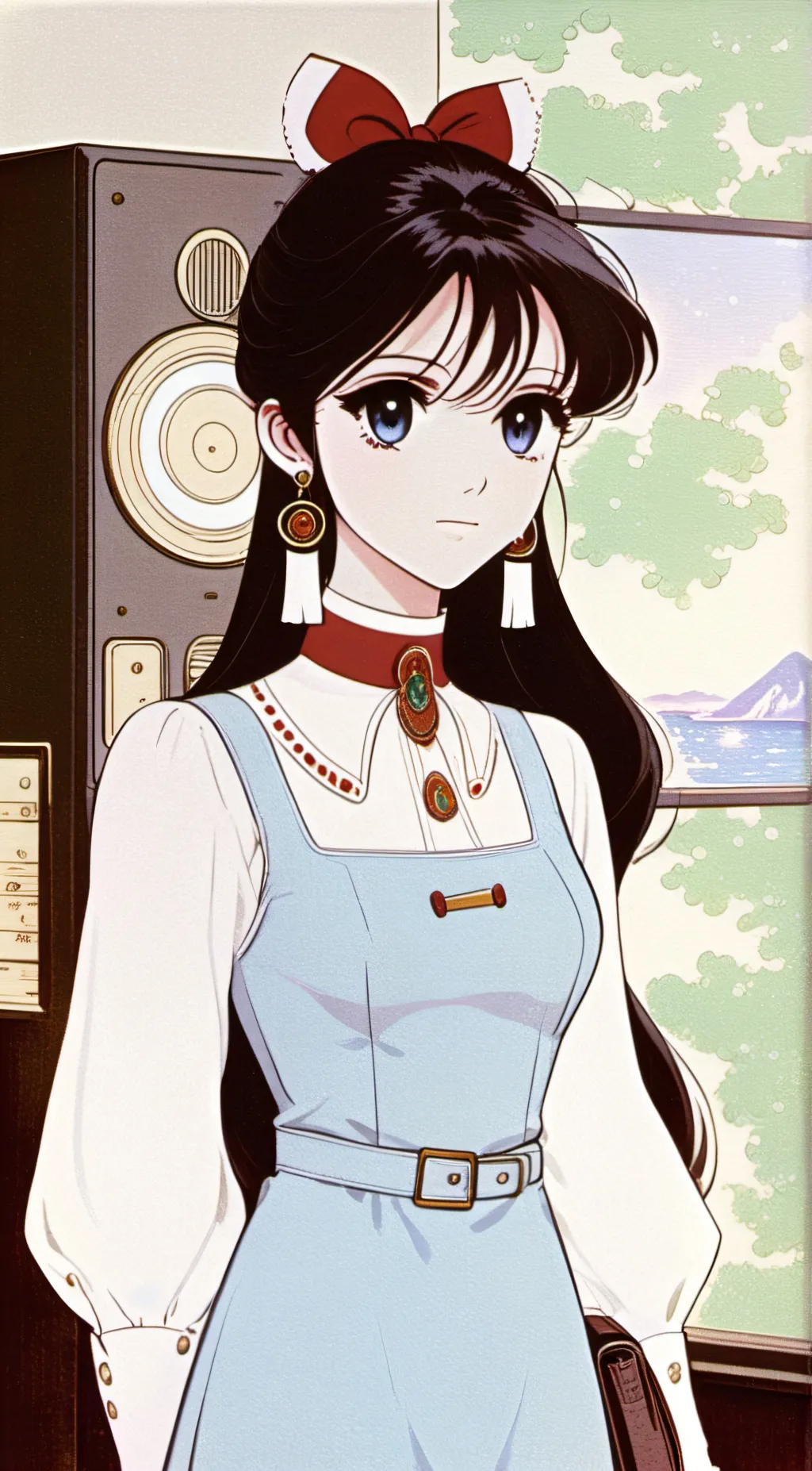 ai character: lily background