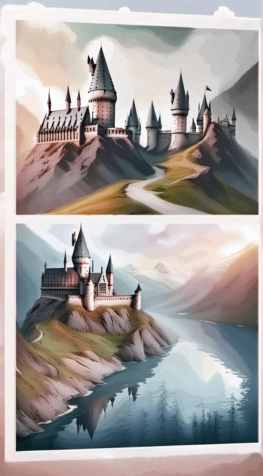 ai character: Hogwarts  background