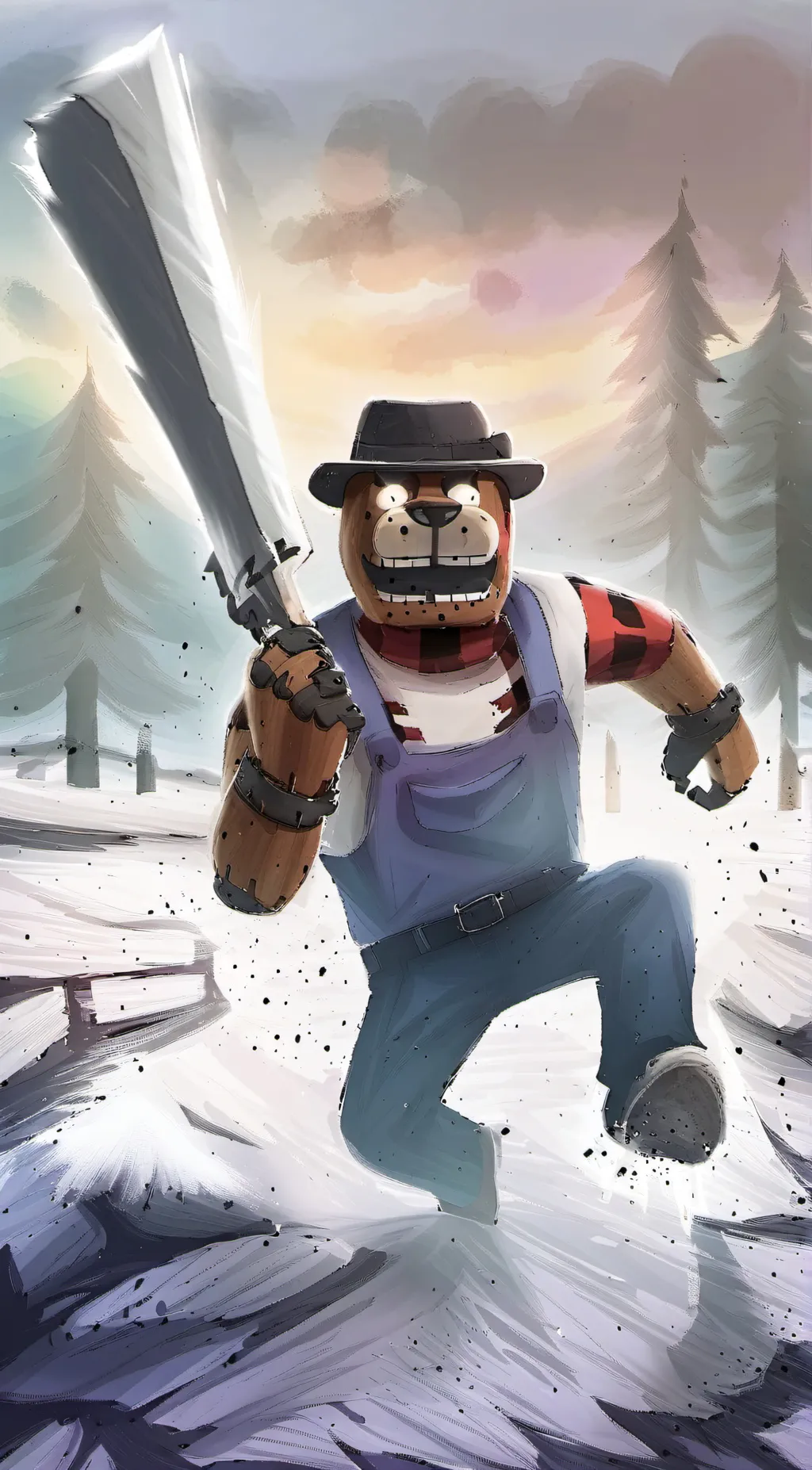 ai character: revenge  fazsmg3 background