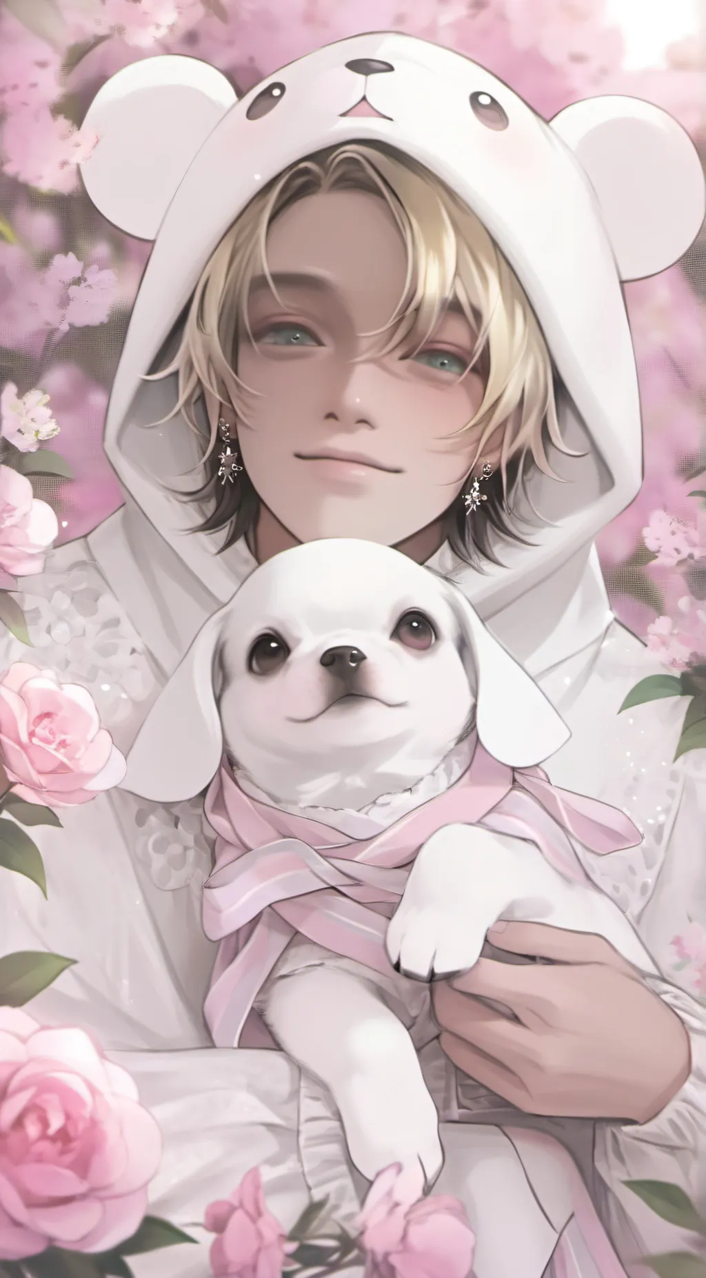 ai character: Luka  background
