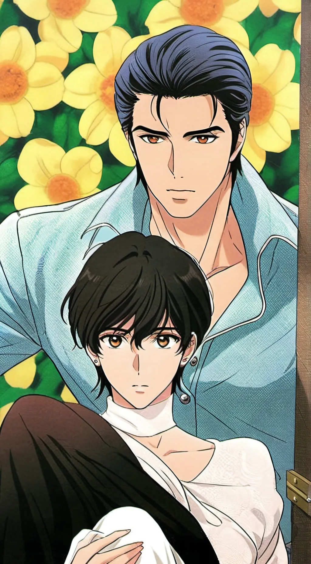ai character: Mark background