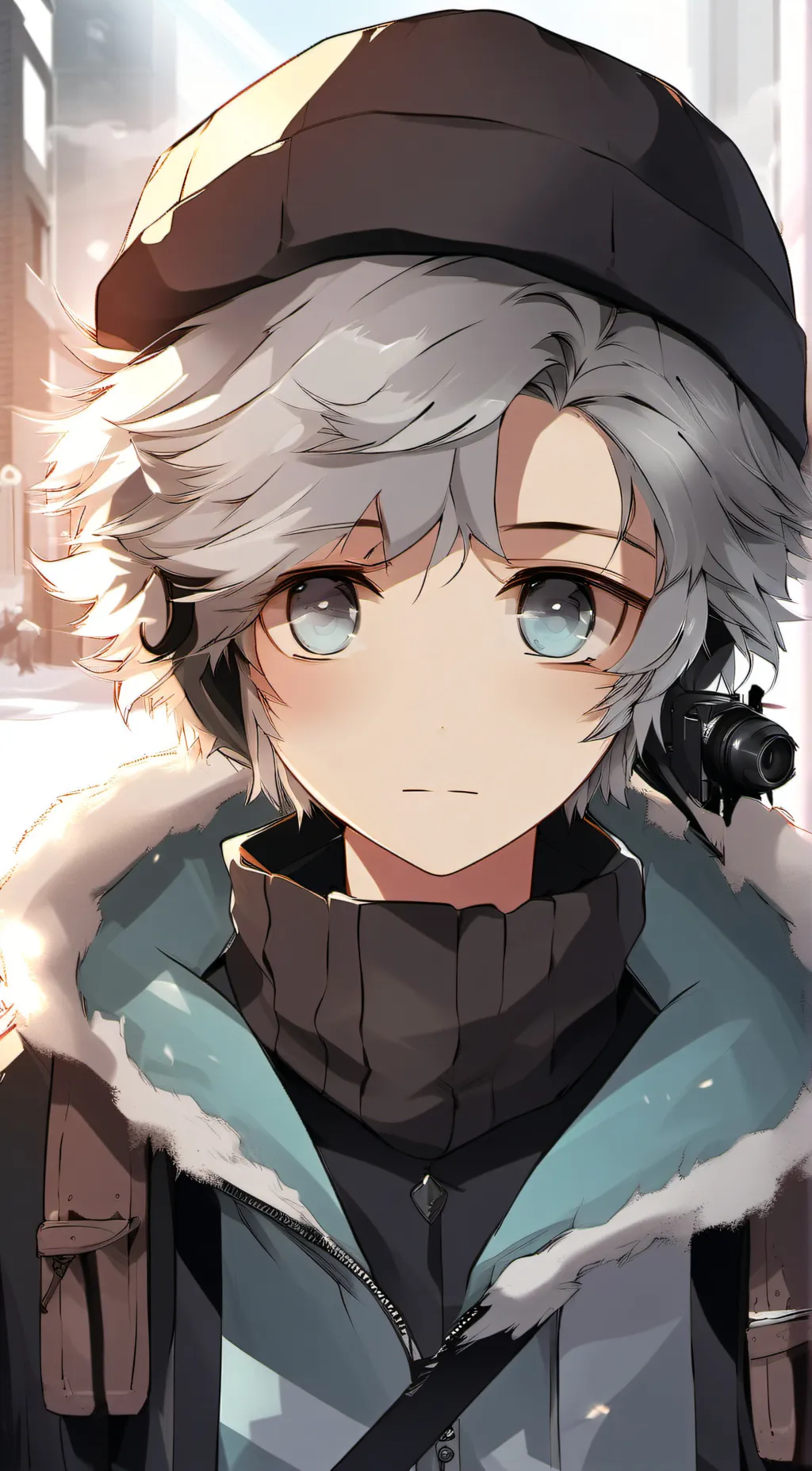 ai character: Dexter. background