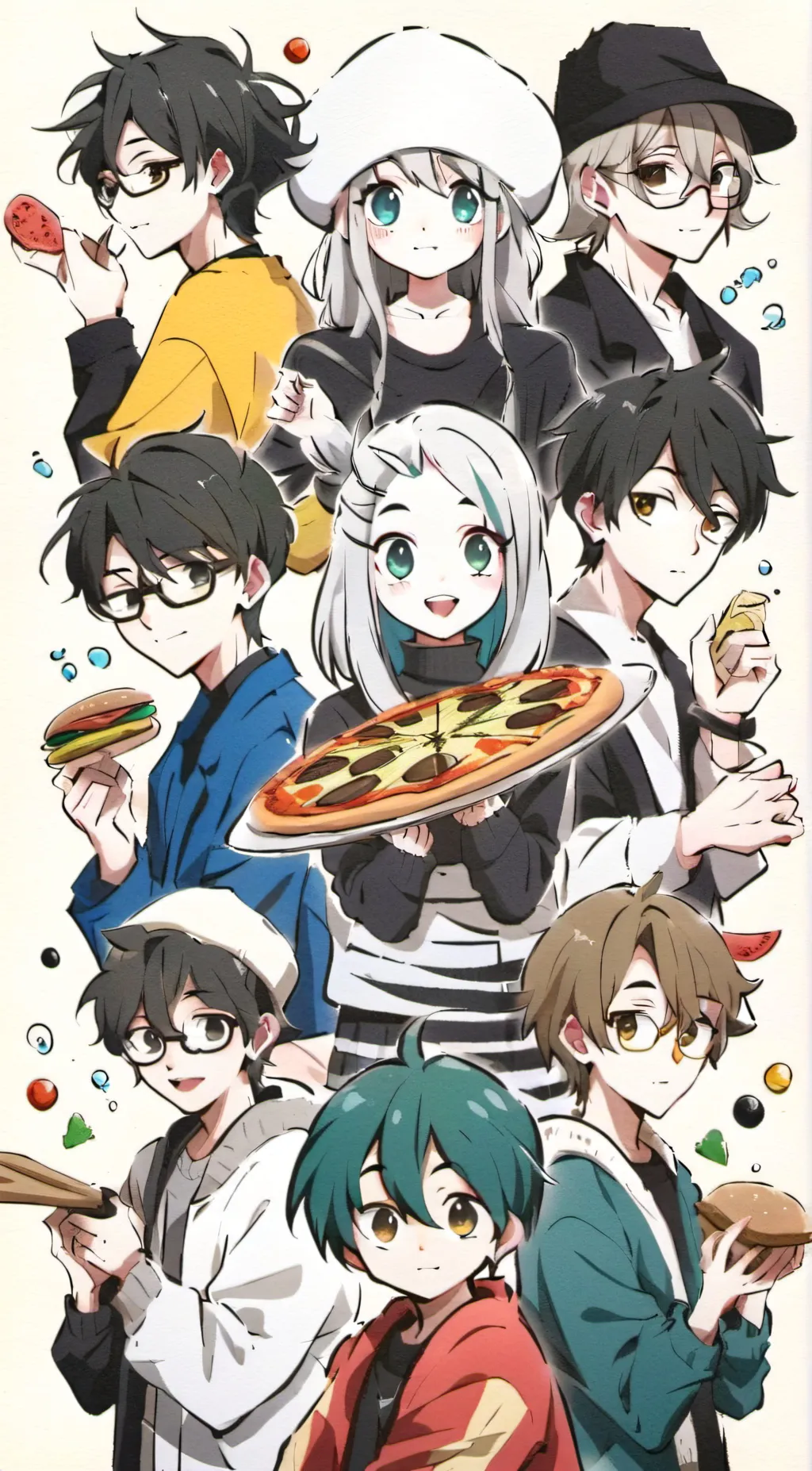 ai character: Country humans background