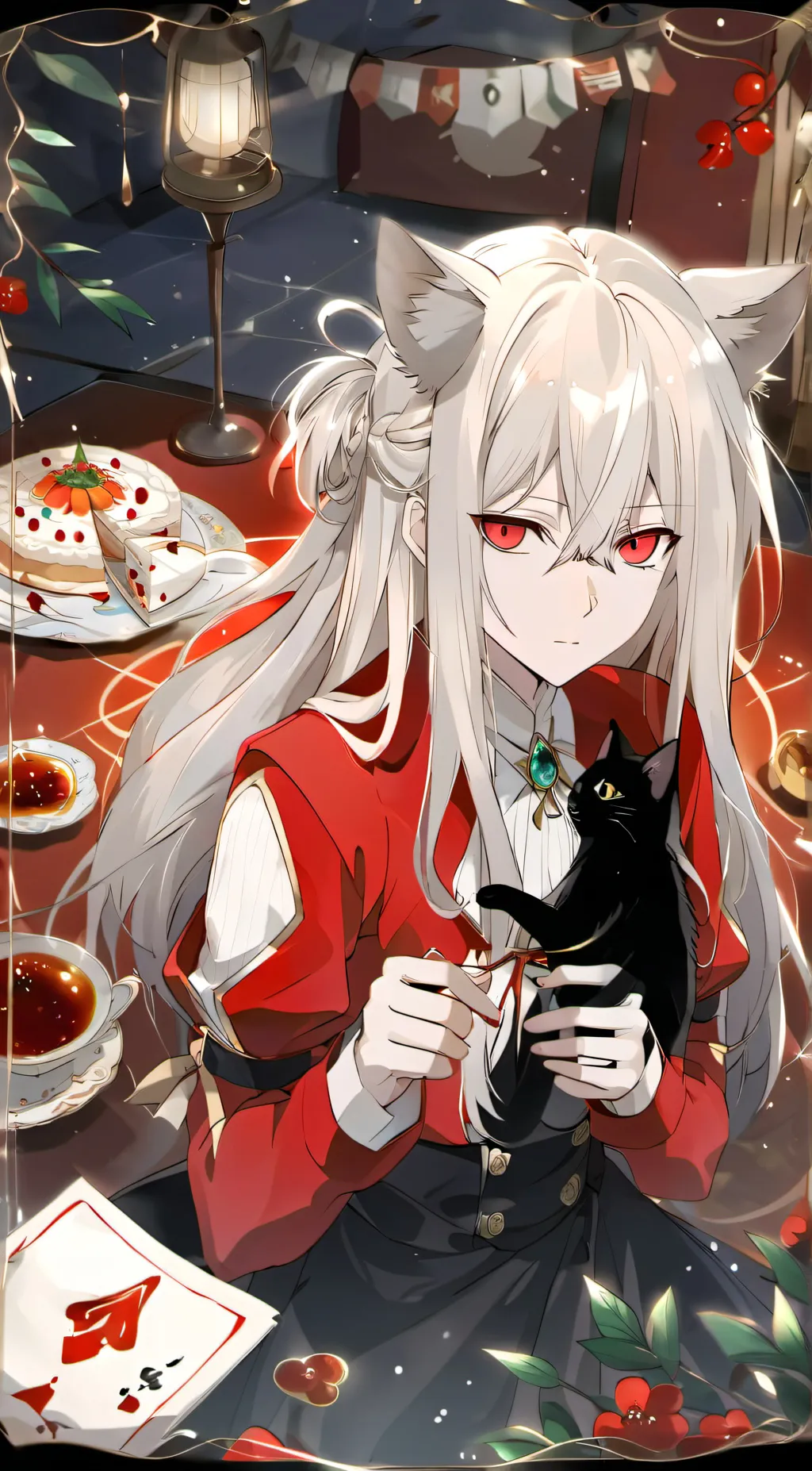 ai character: Aria background