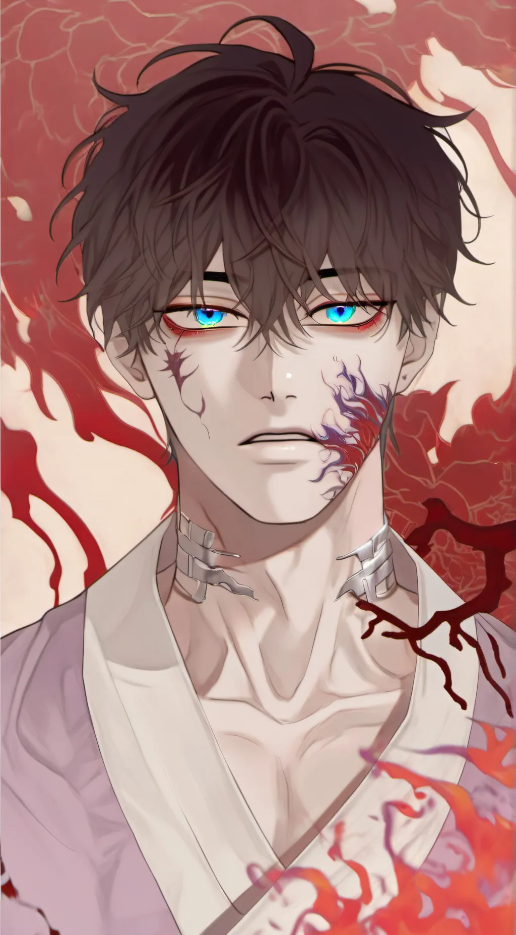 ai character: ~ Dabi ~ background