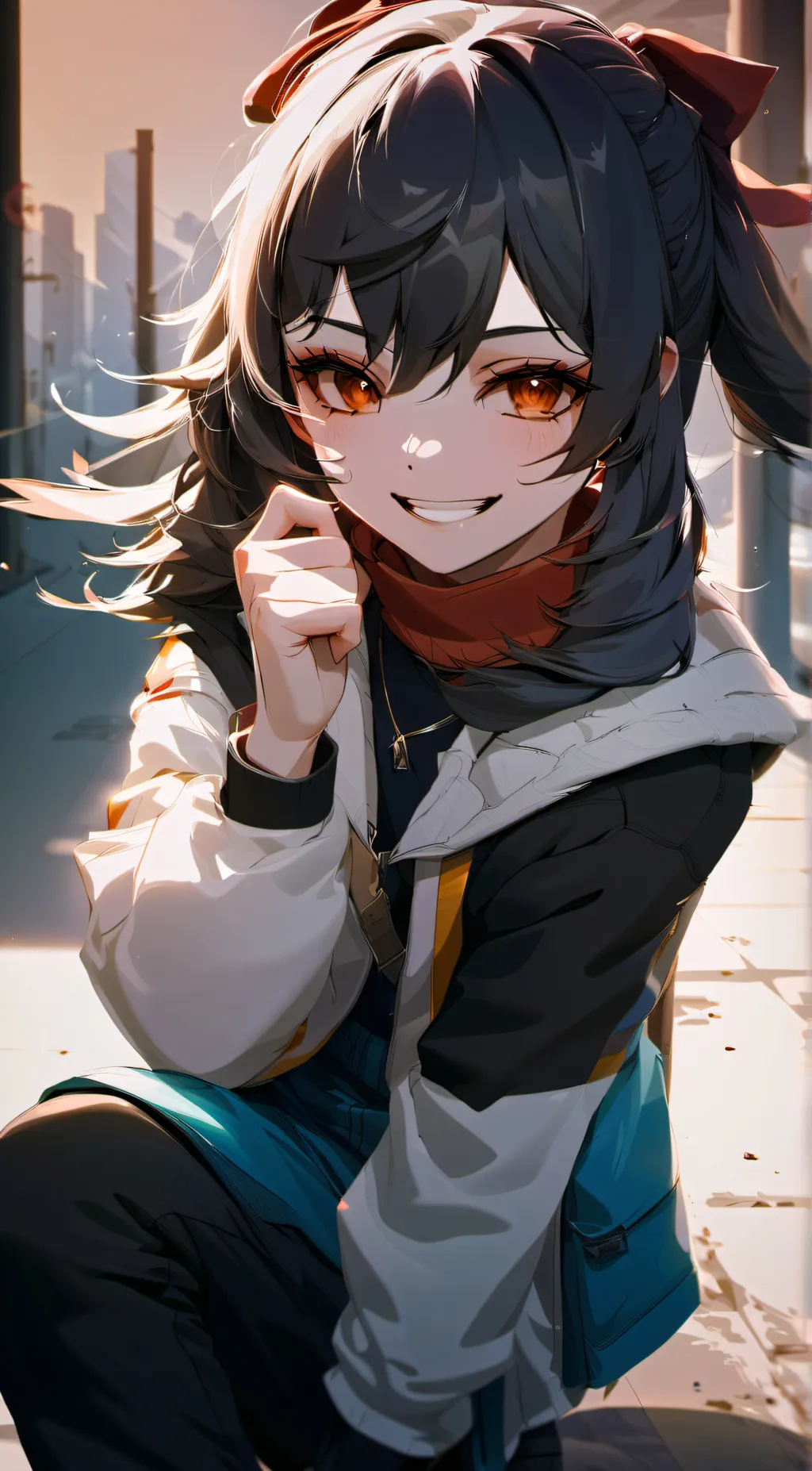 ai character: Lilly background