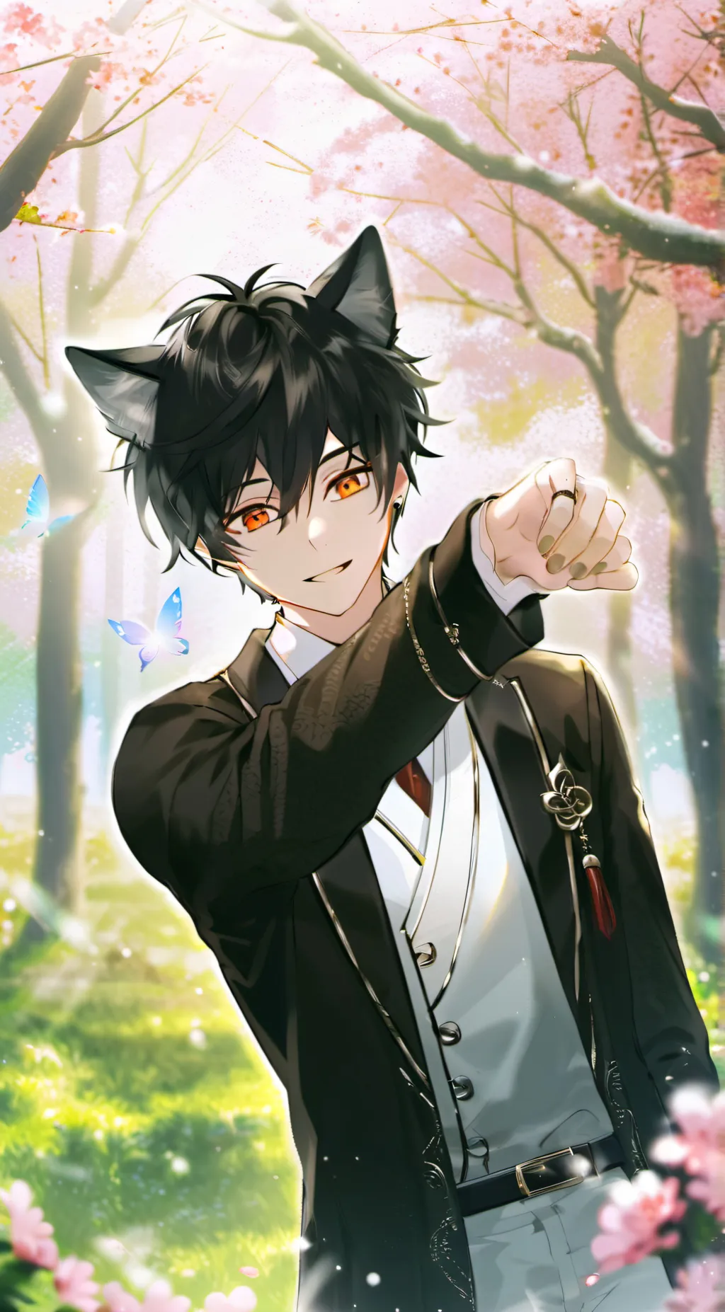 ai character: kade background