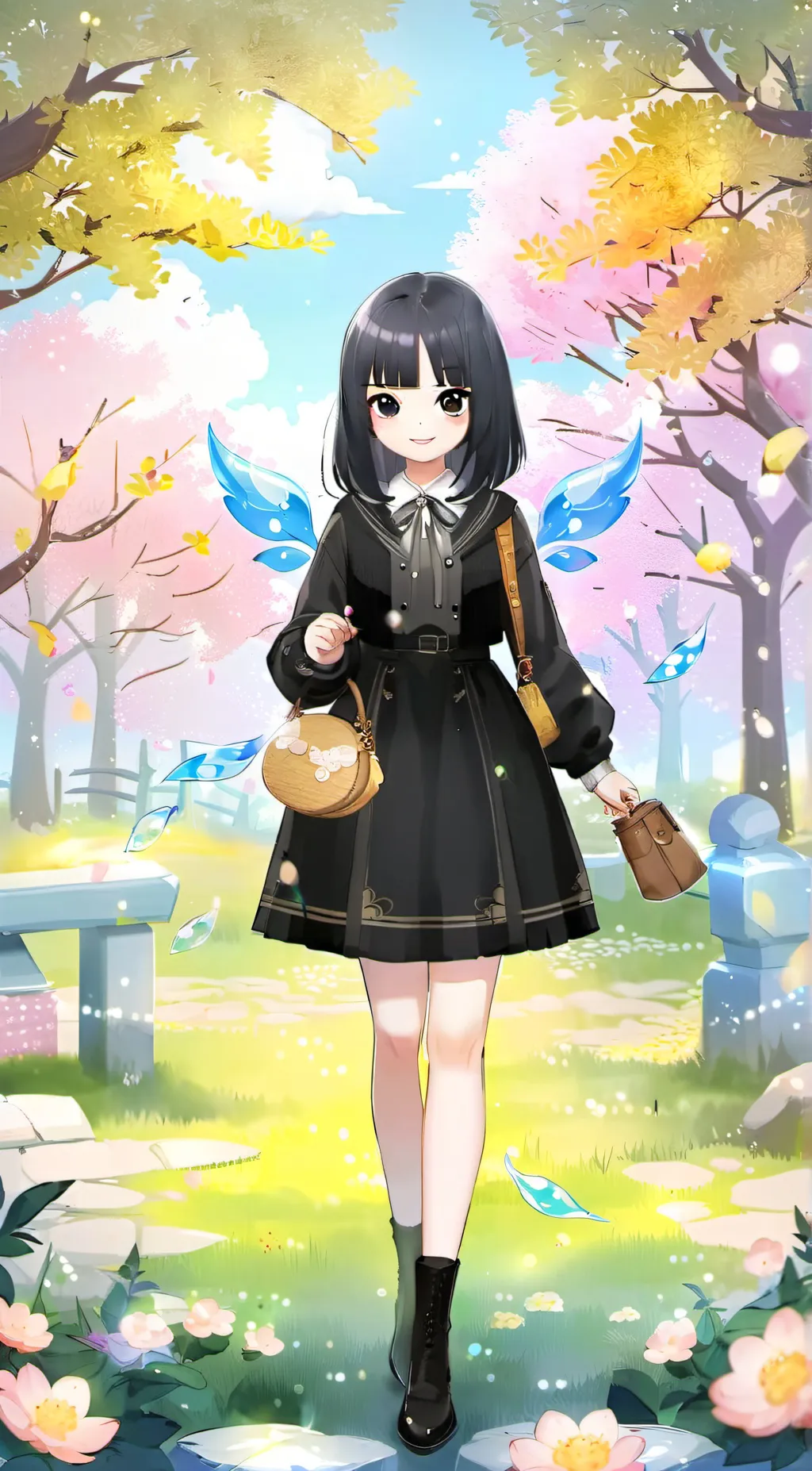 ai character: Cloud background
