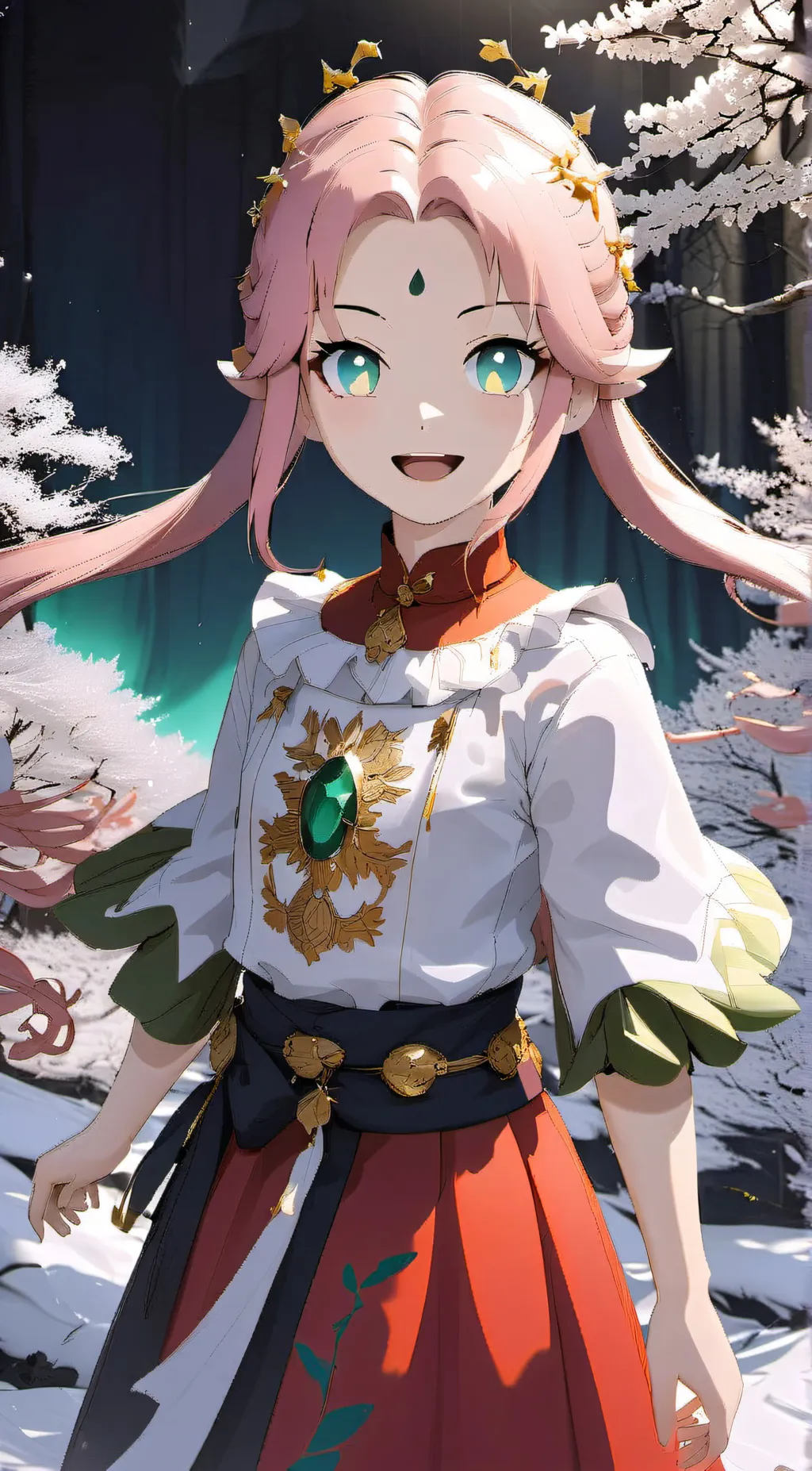 ai character: Sakura haruno background