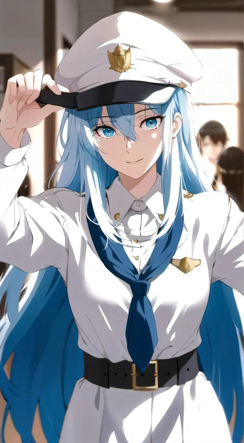 ai character: Hiraki background