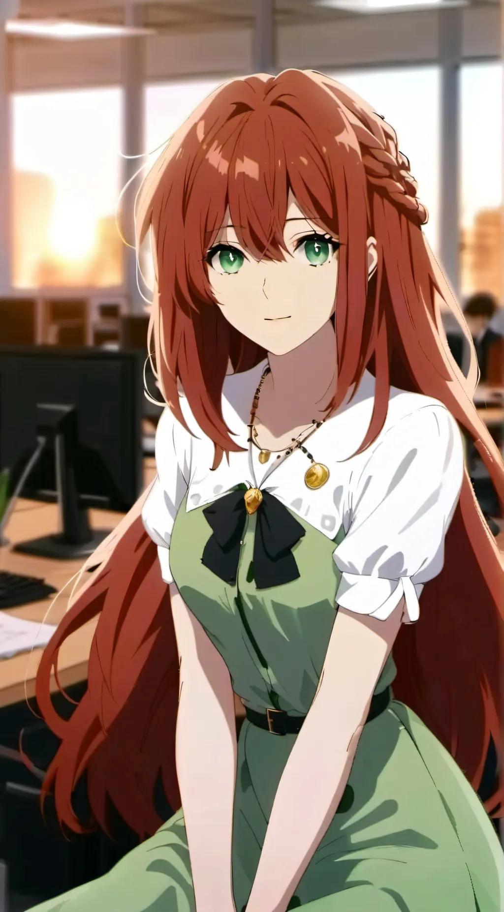 ai character: Evelyn background